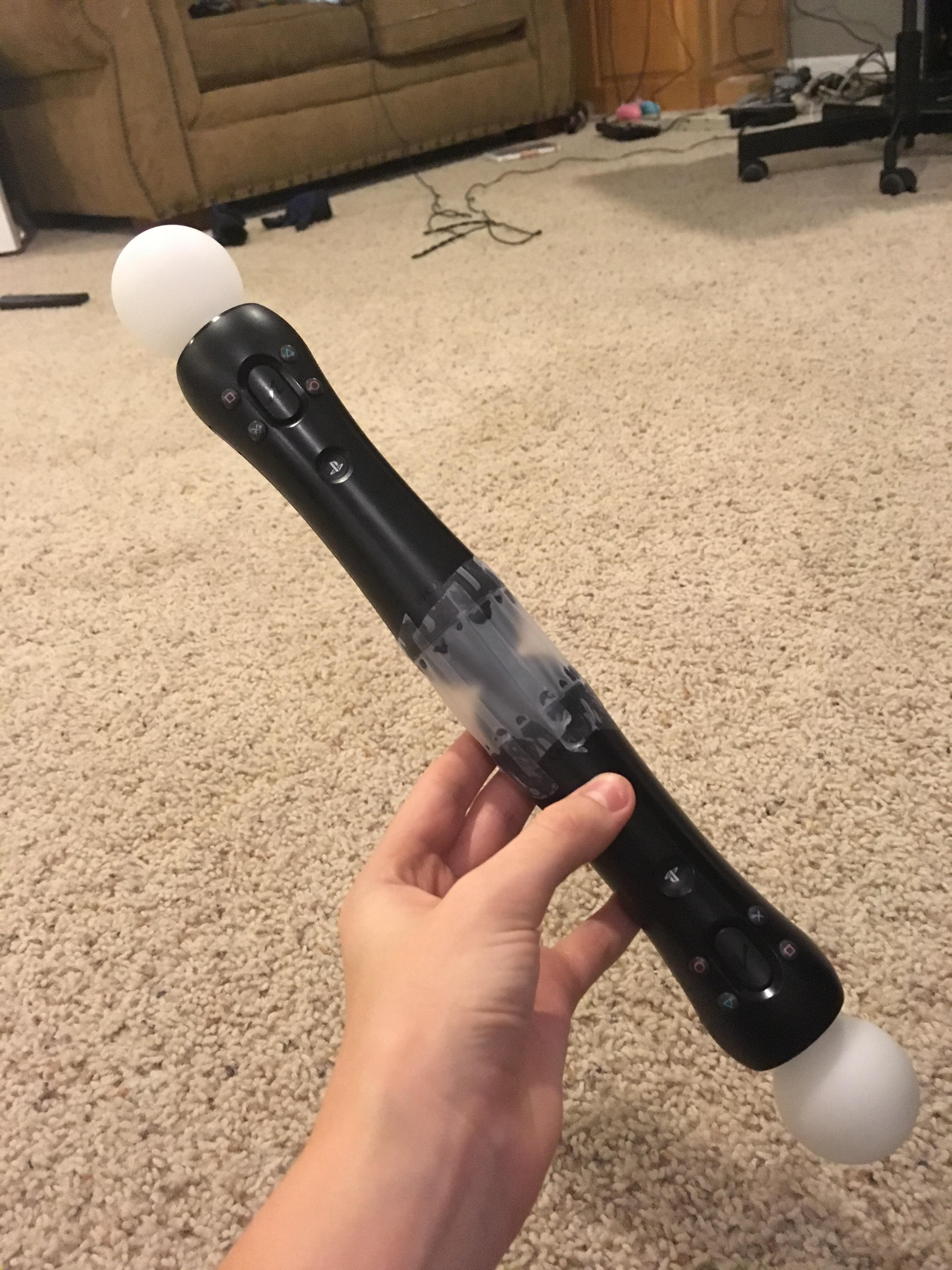 Dual Saber attachment for Beat Saber r/PSVR