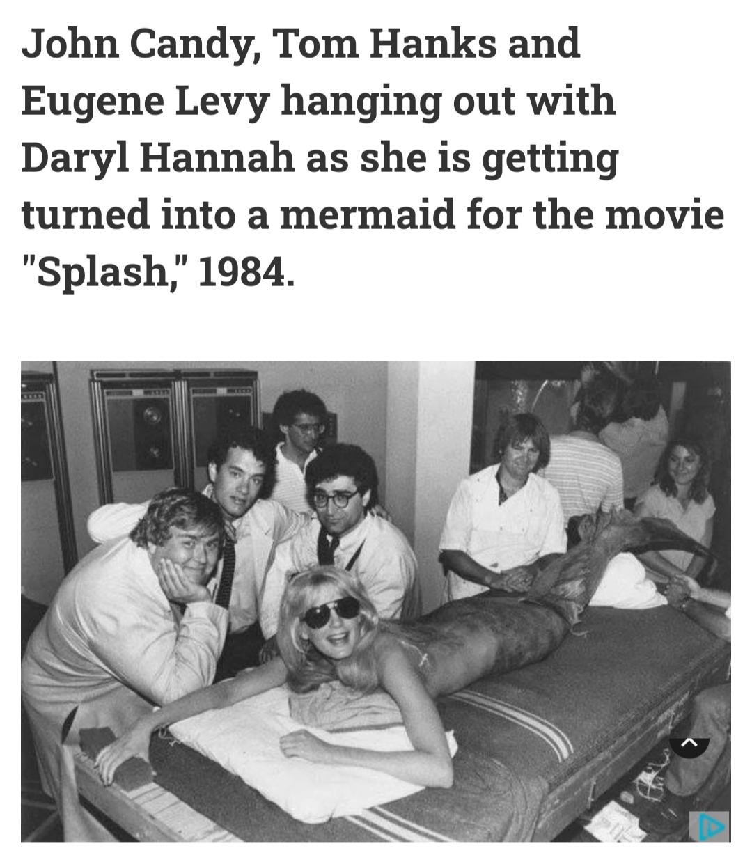 Daryl Hannah Splash Mermaid Tail