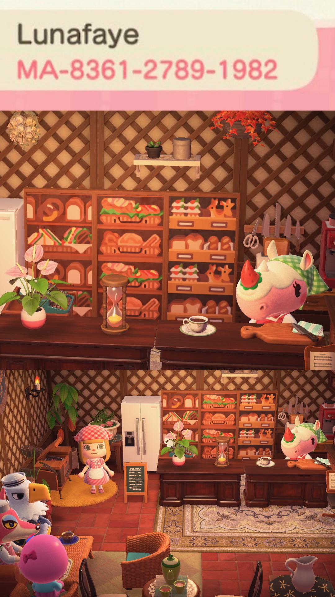 Bakery shelf (2 on the left) I saw someone’s design and trying to