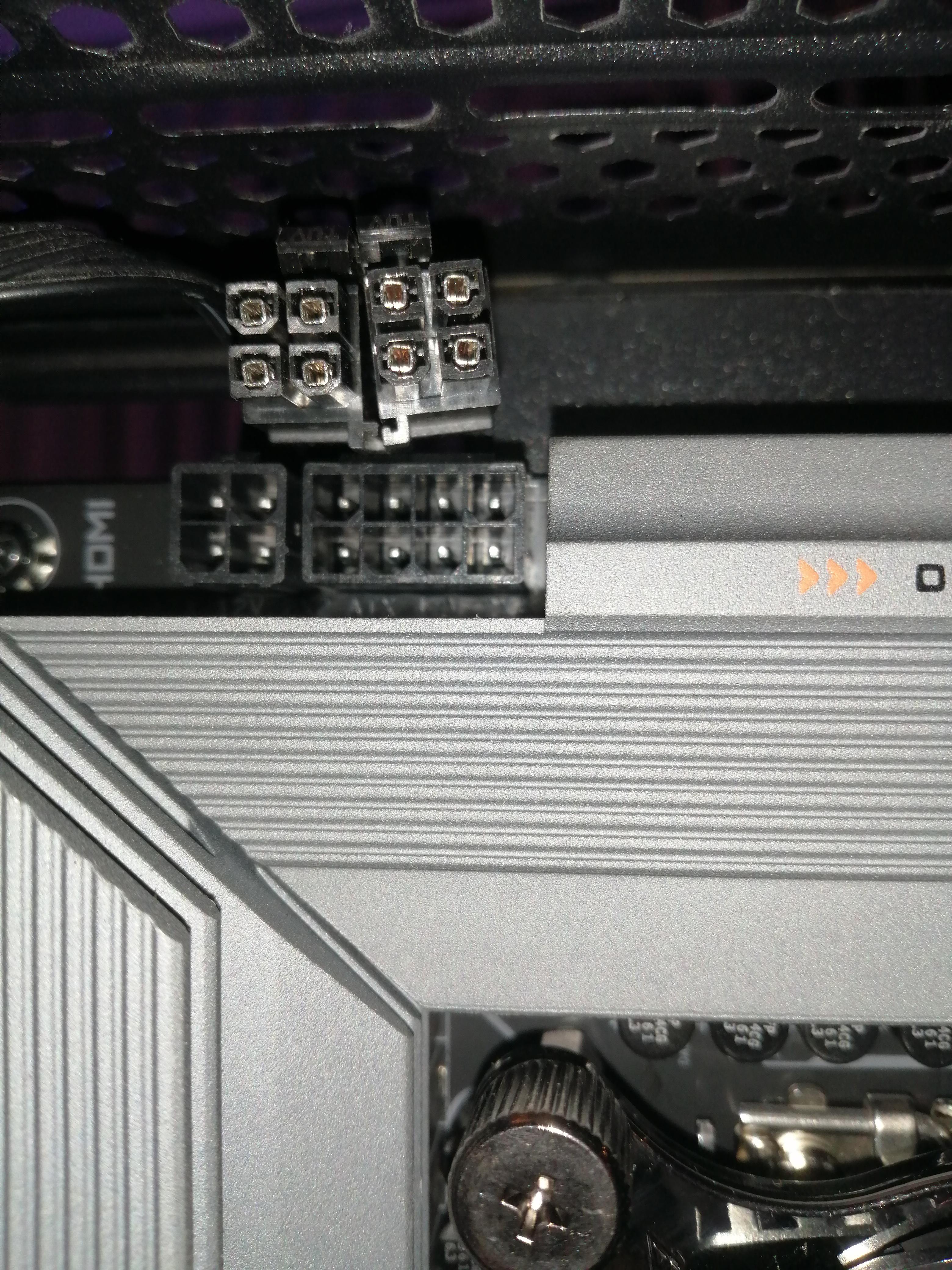 Gigabyte Z690 power?? Do I plug two cables into the 8 pin connector or