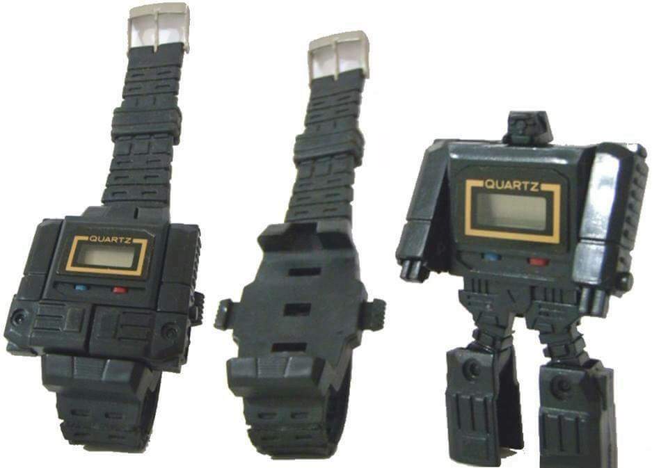 Transformer LCD wristwatch mid 80s. r/nostalgia