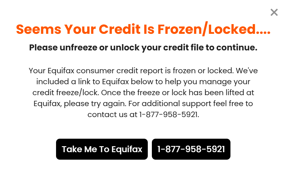 Boost Infinite, take my money... please? No luck with Equifax temporary