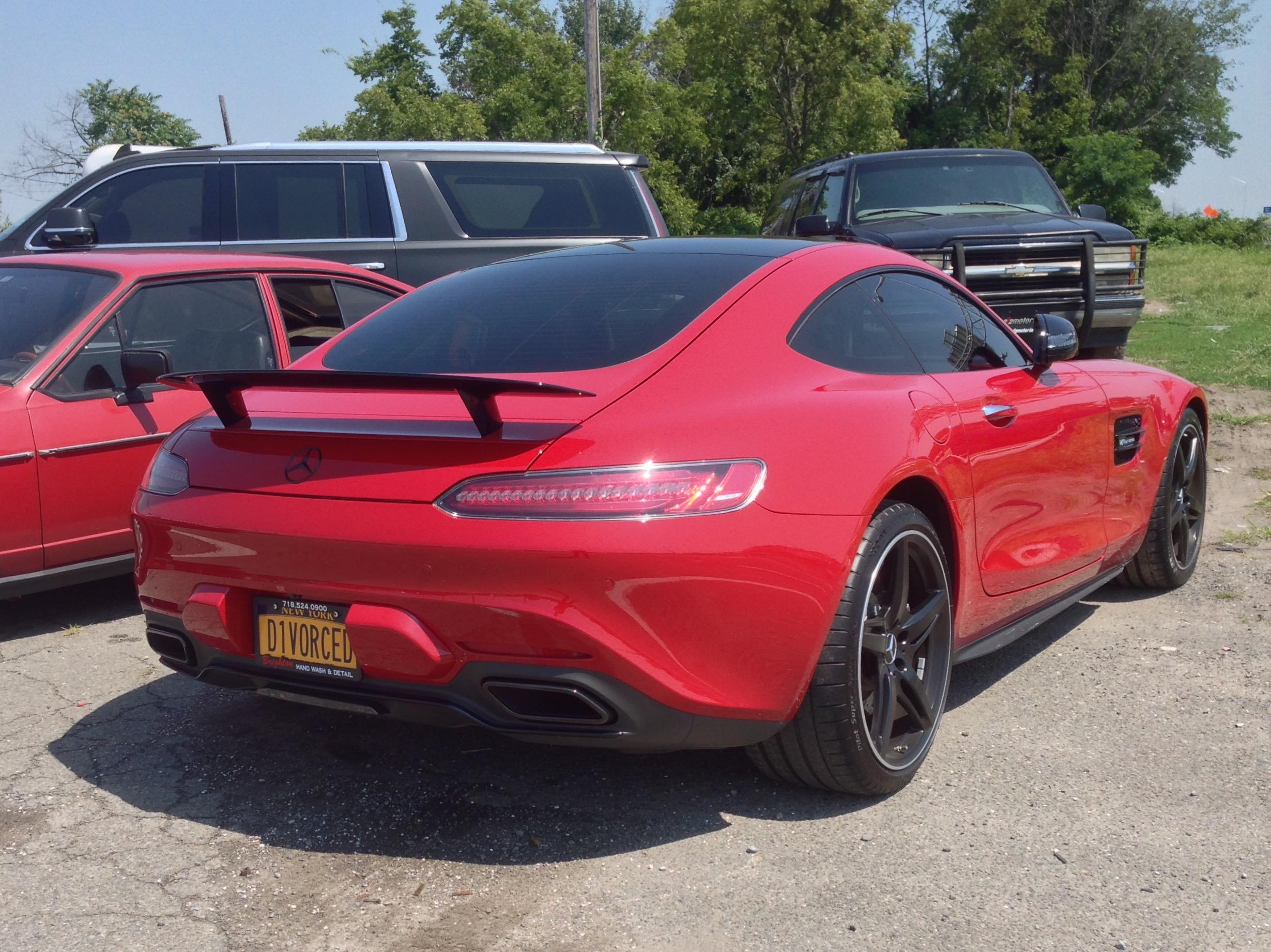 [MercedesAMG GT] read the license plate r/spotted
