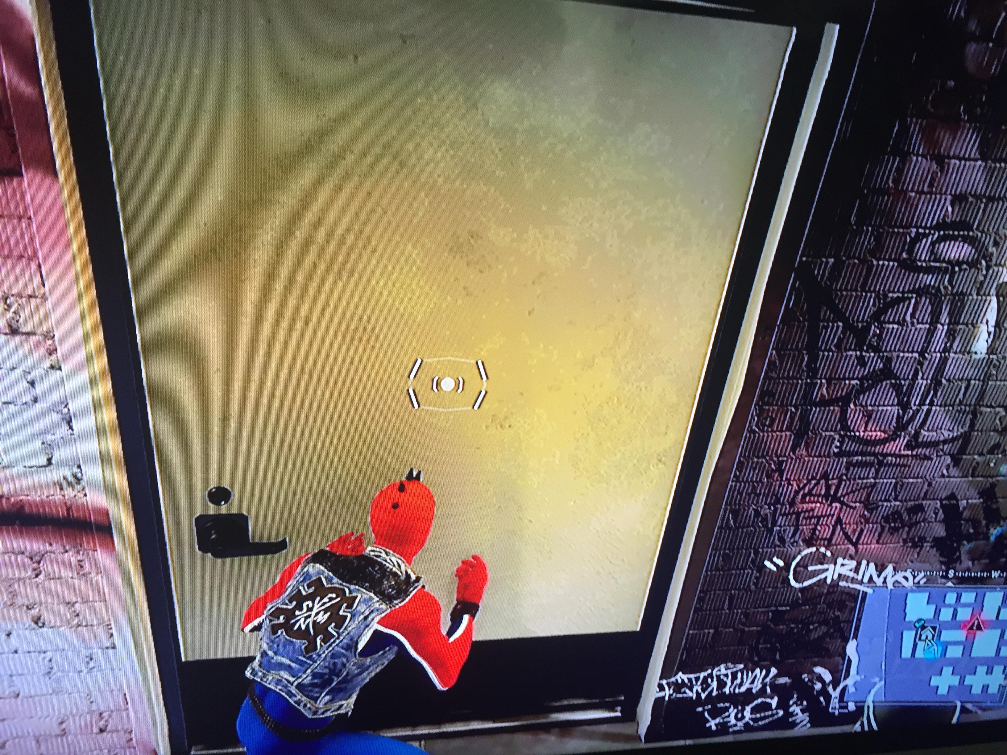 How do I enter the apartment after I’ve completed the game? SpidermanPS4