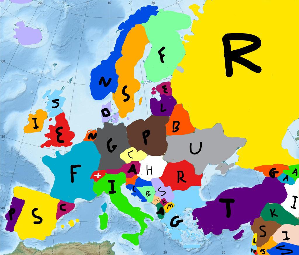 Changing the Map of Europe Back to 1815 YouTube