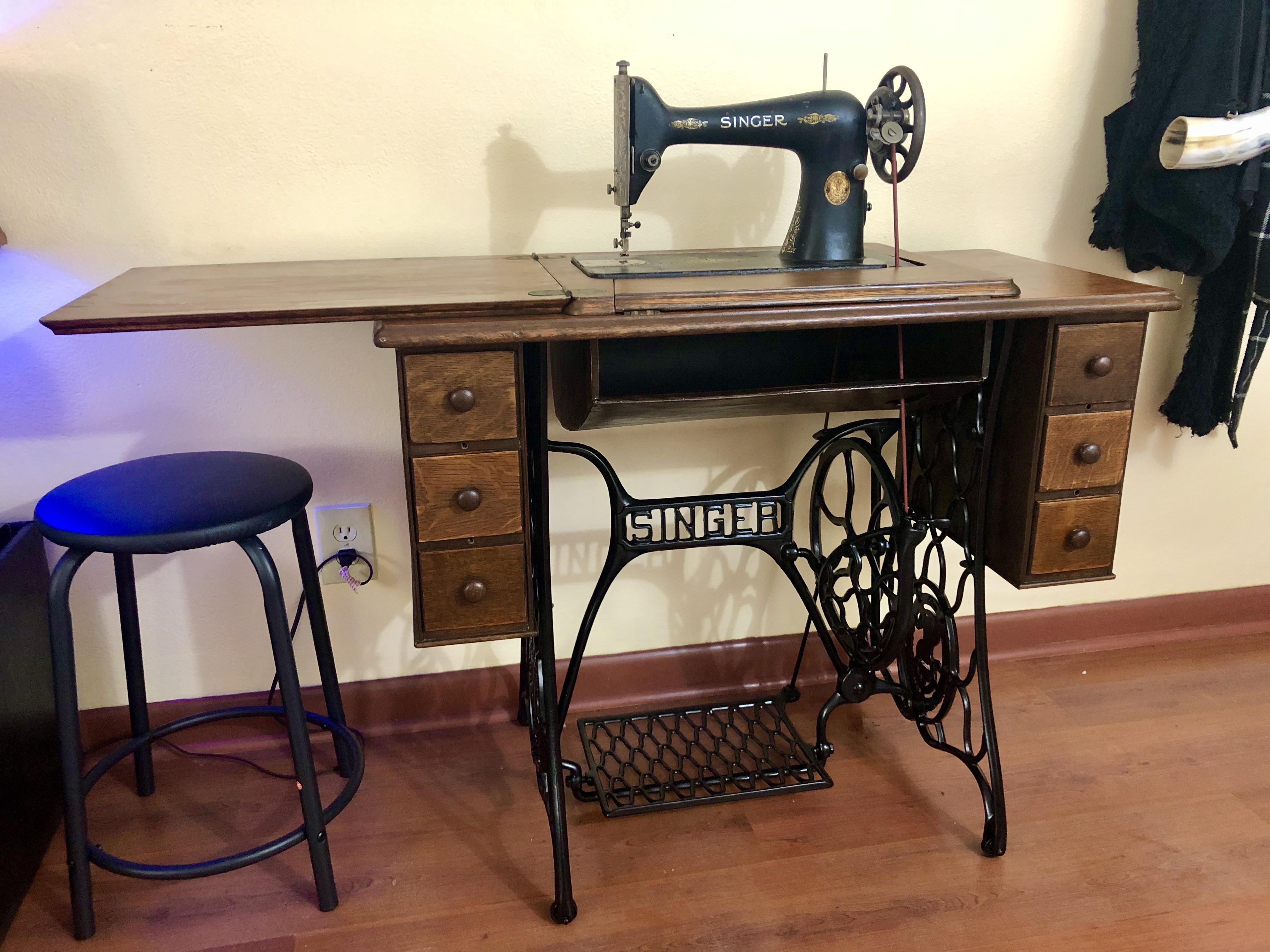 Update I finished restoring my treadle machine! r/sewing