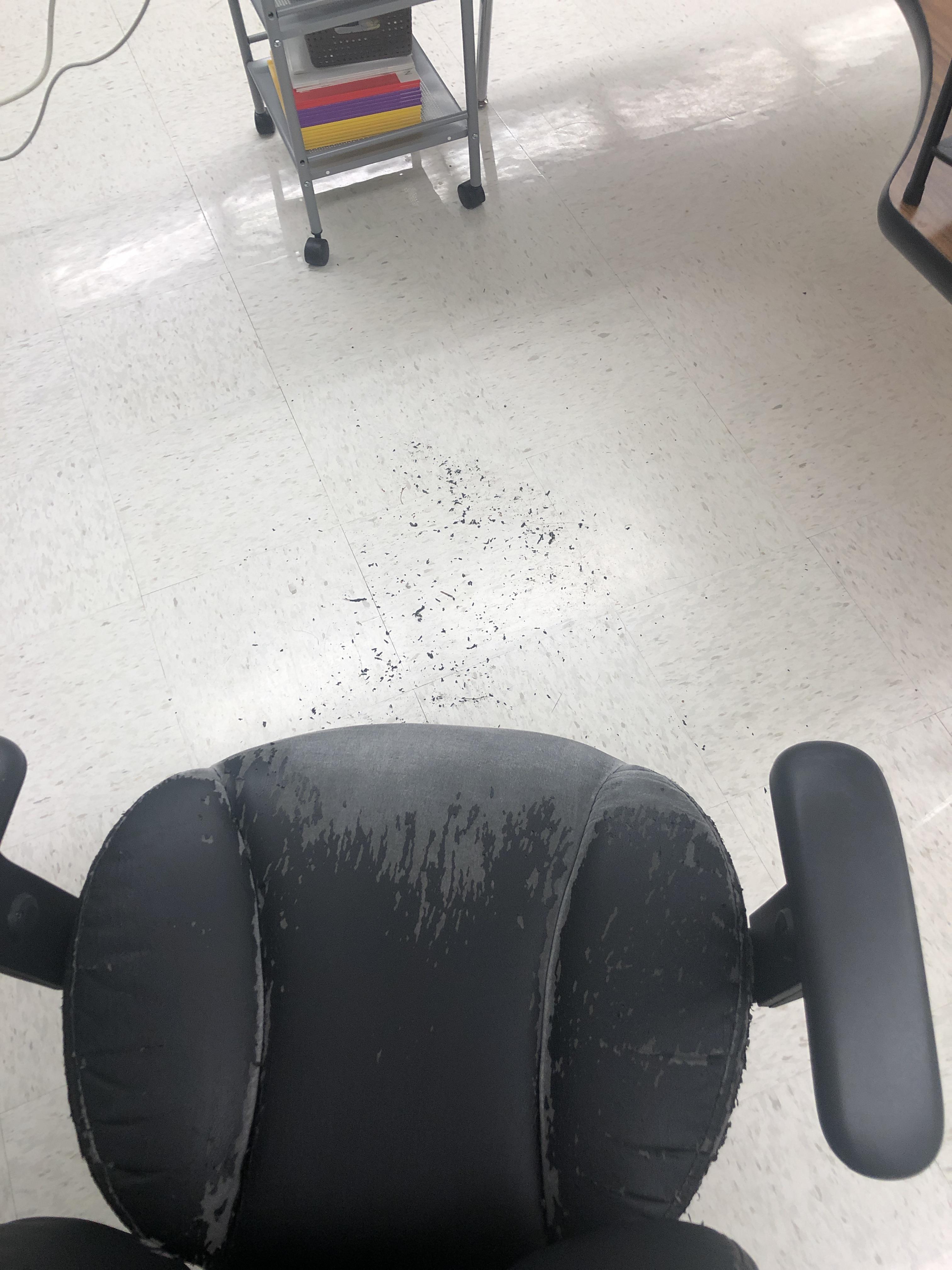 on what works well to fix chair from peeling r/Custodians
