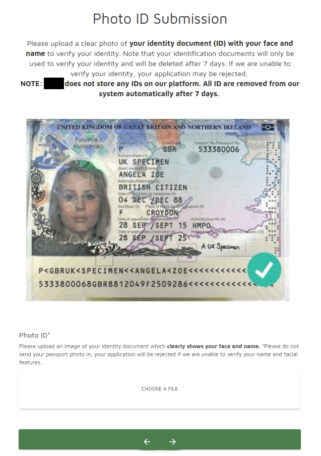 Is it normal that after my name, surname, address, telephone number I