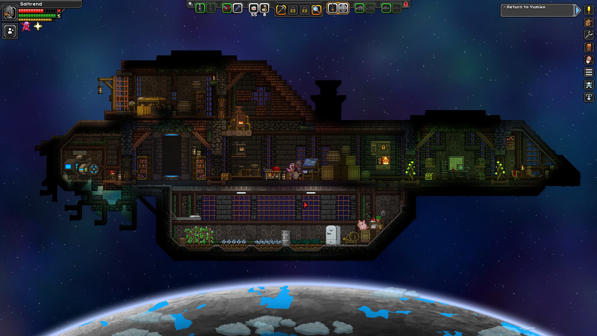 Custom starter ship for new modded character mostly complete. r