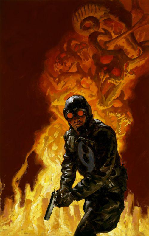 Lobster Johnson by Gregory Manchess r/HellBoy
