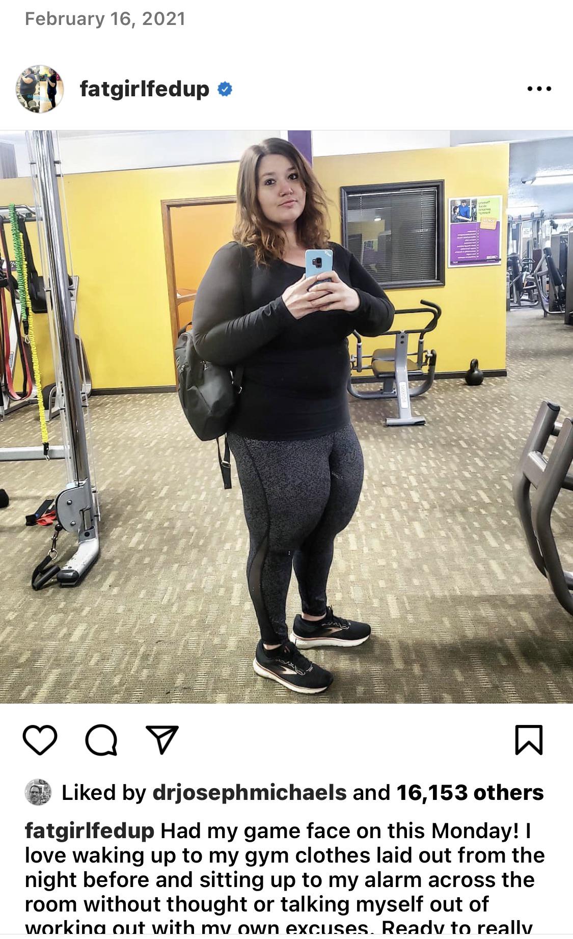 Feb 14, 2021 : fatgirlfedupsnark