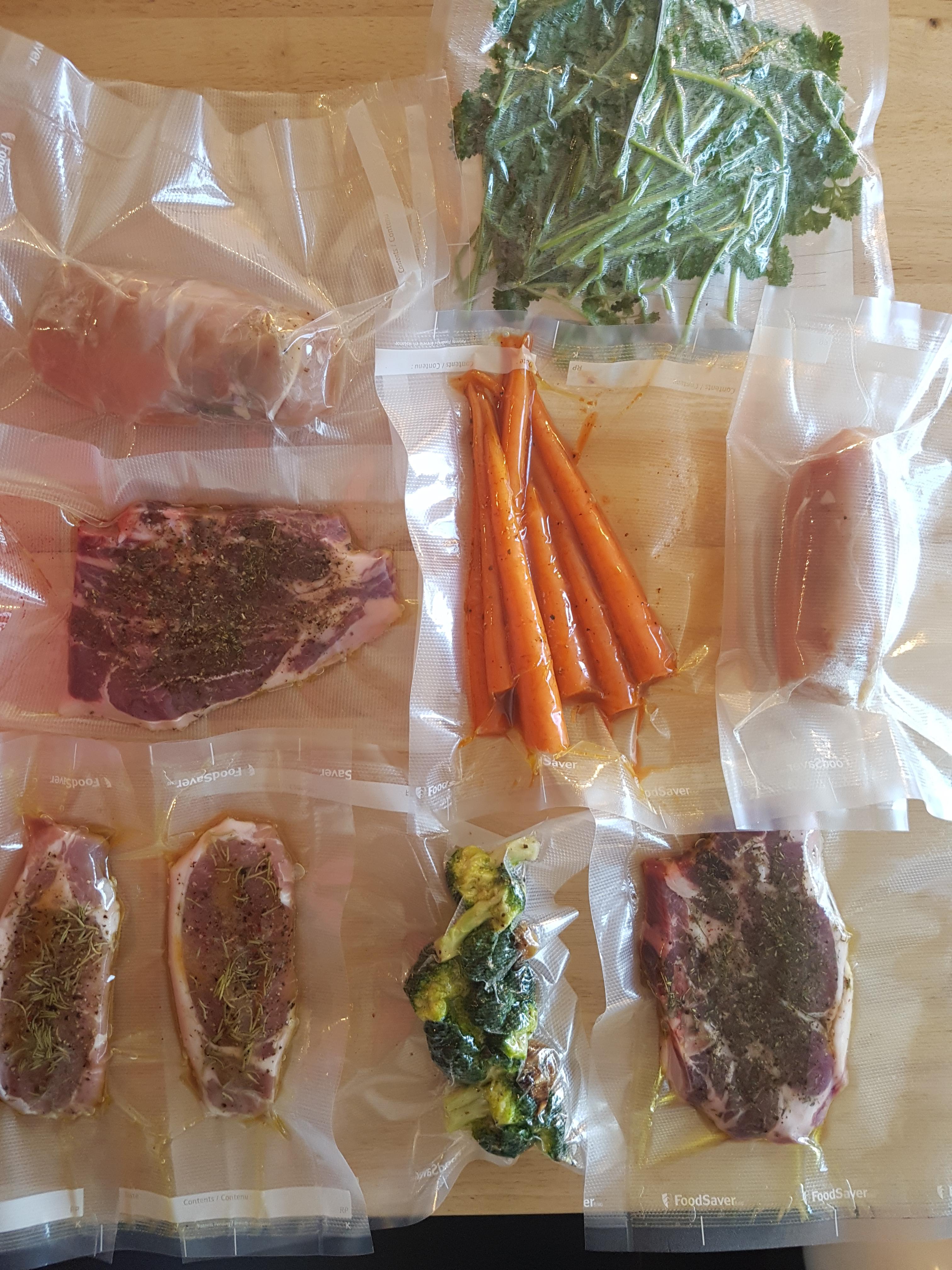 Meal prep for the Sous Vide r/sousvide