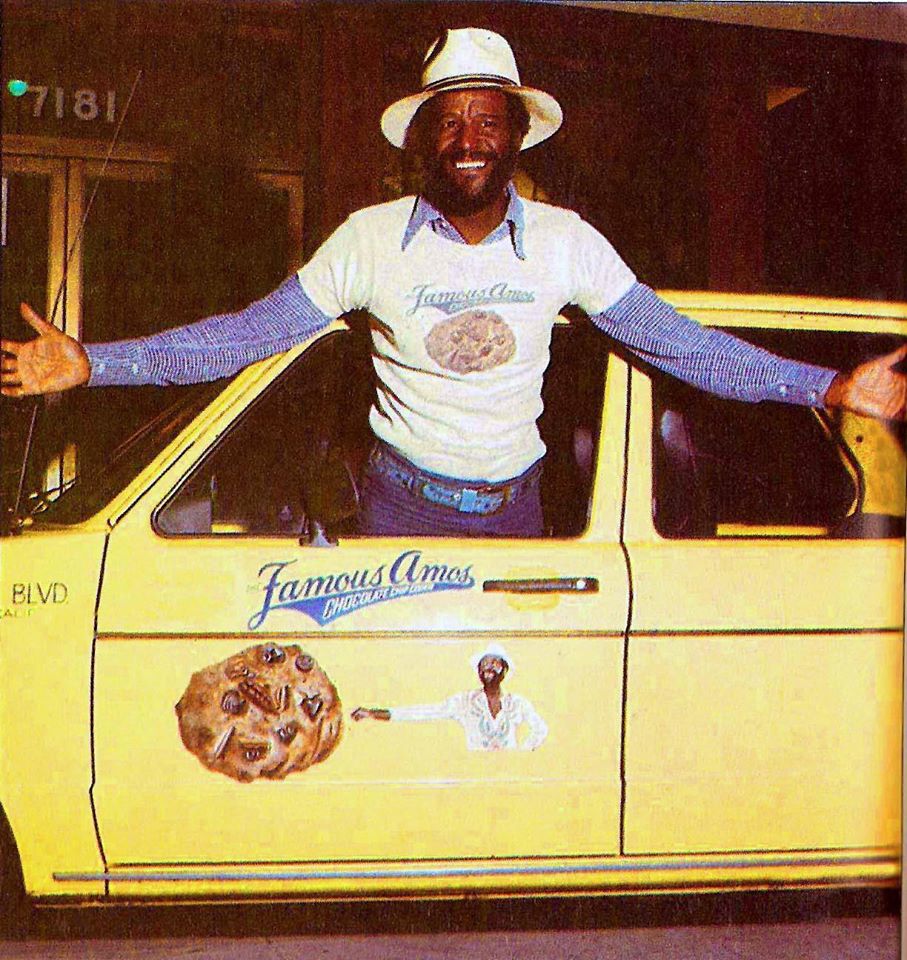 Famous Amos late 1970's I got to meet him in 1982 and he was so nice