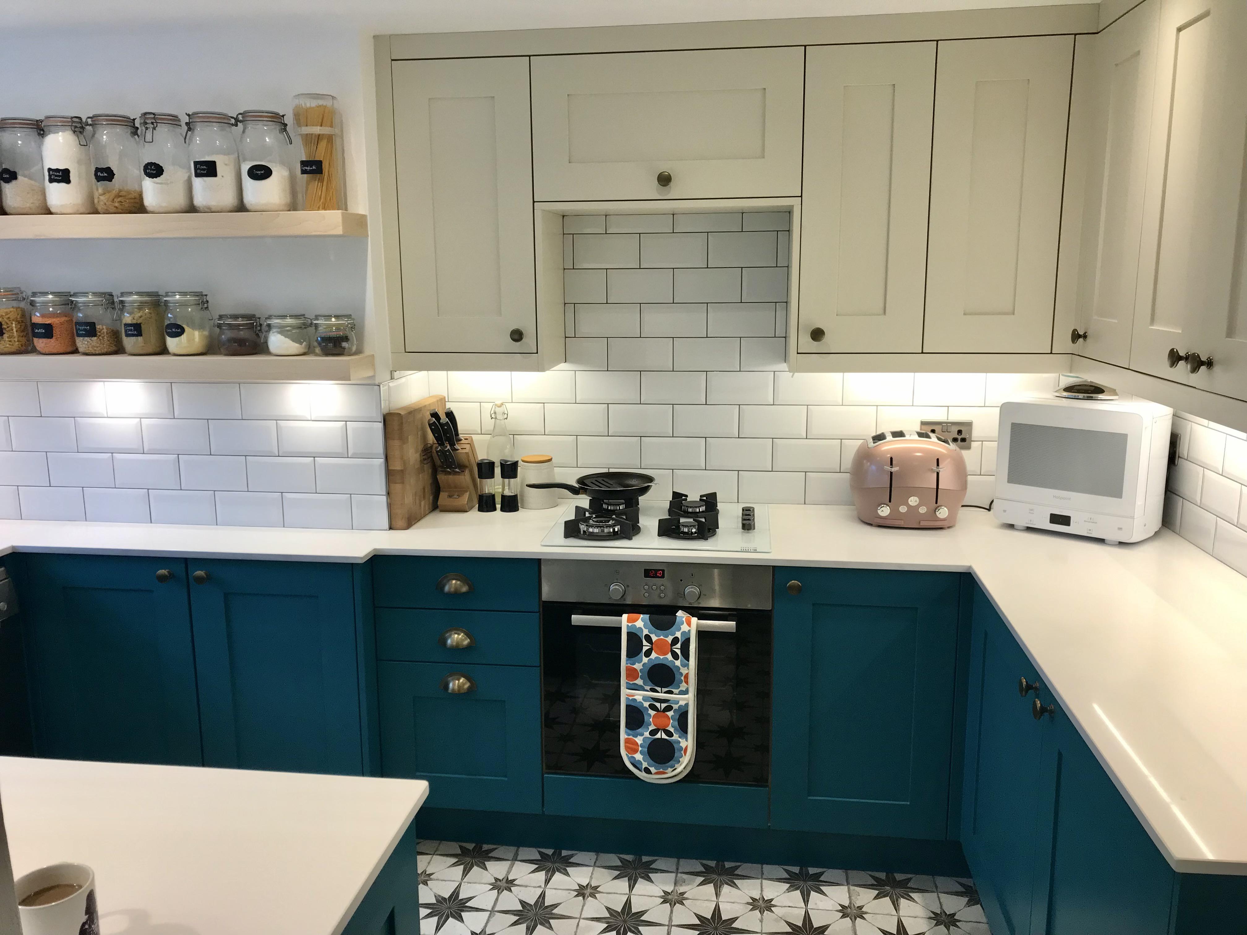 Our new kitchen, Leeds UK