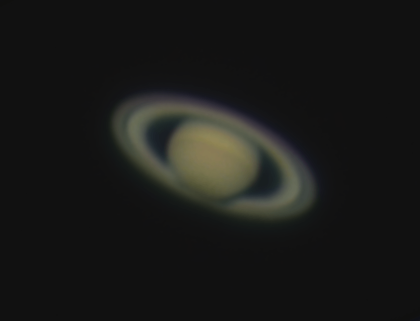 Saturn with 8" SCT and 2x barlow r/astrophotography