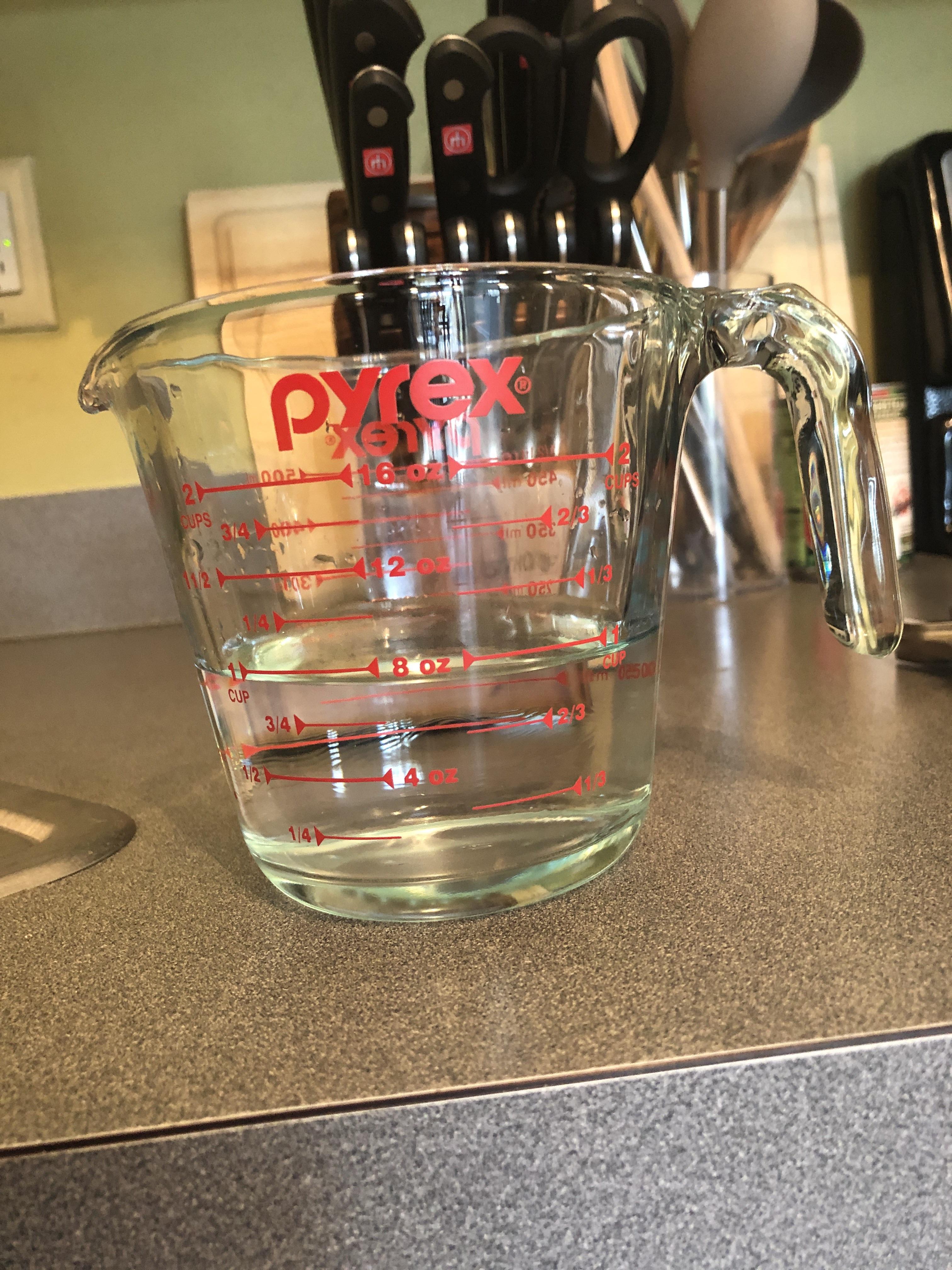 If you need to make something level and don’t own a bubble level use a