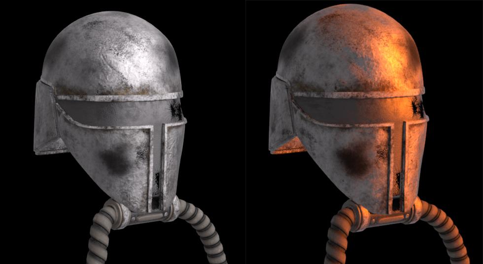 (Fixed) I made an updated, battledamaged 3D version of Mandalore's
