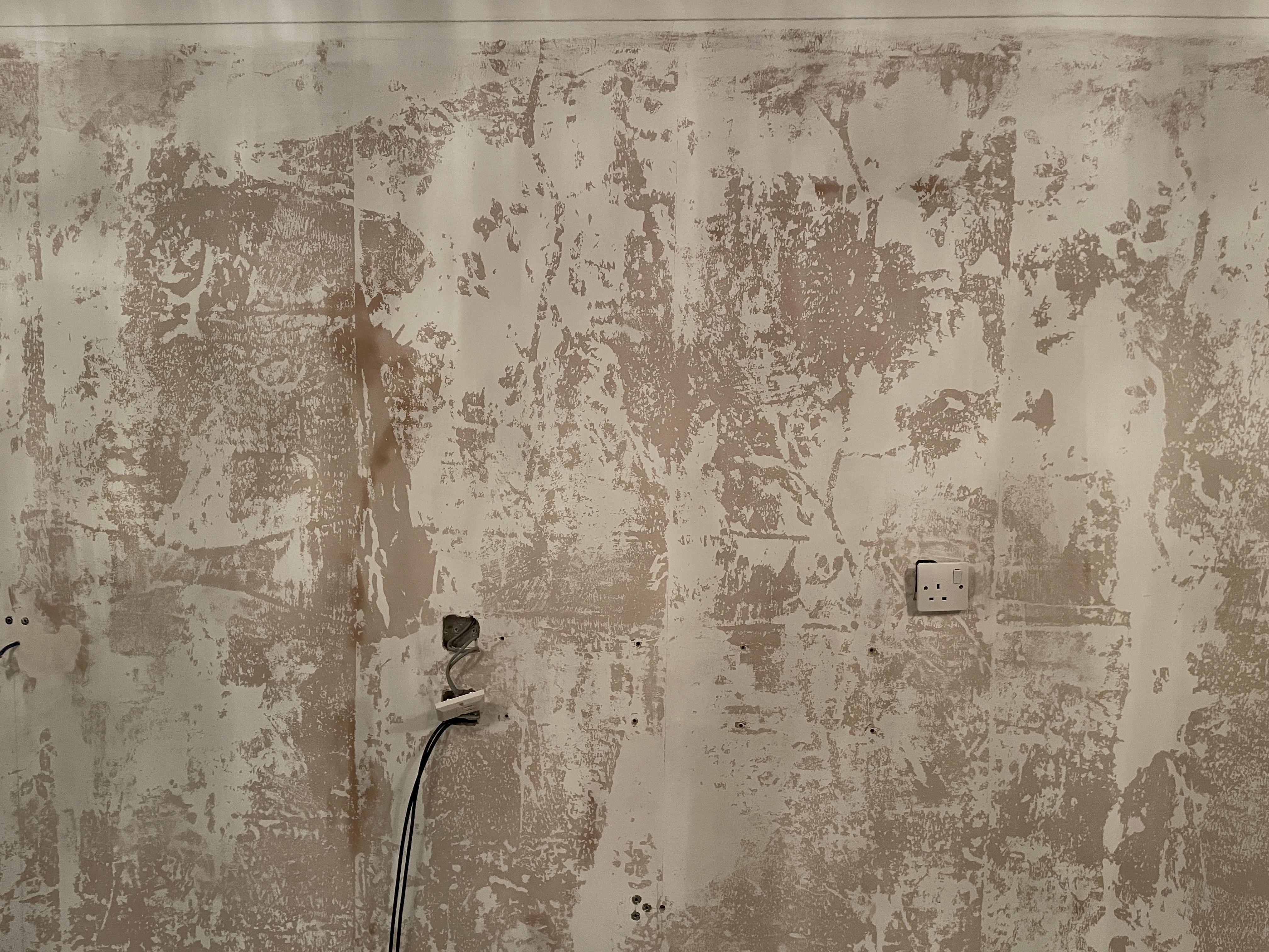 Best way to paint previously wallpapered wall? r/DIYUK