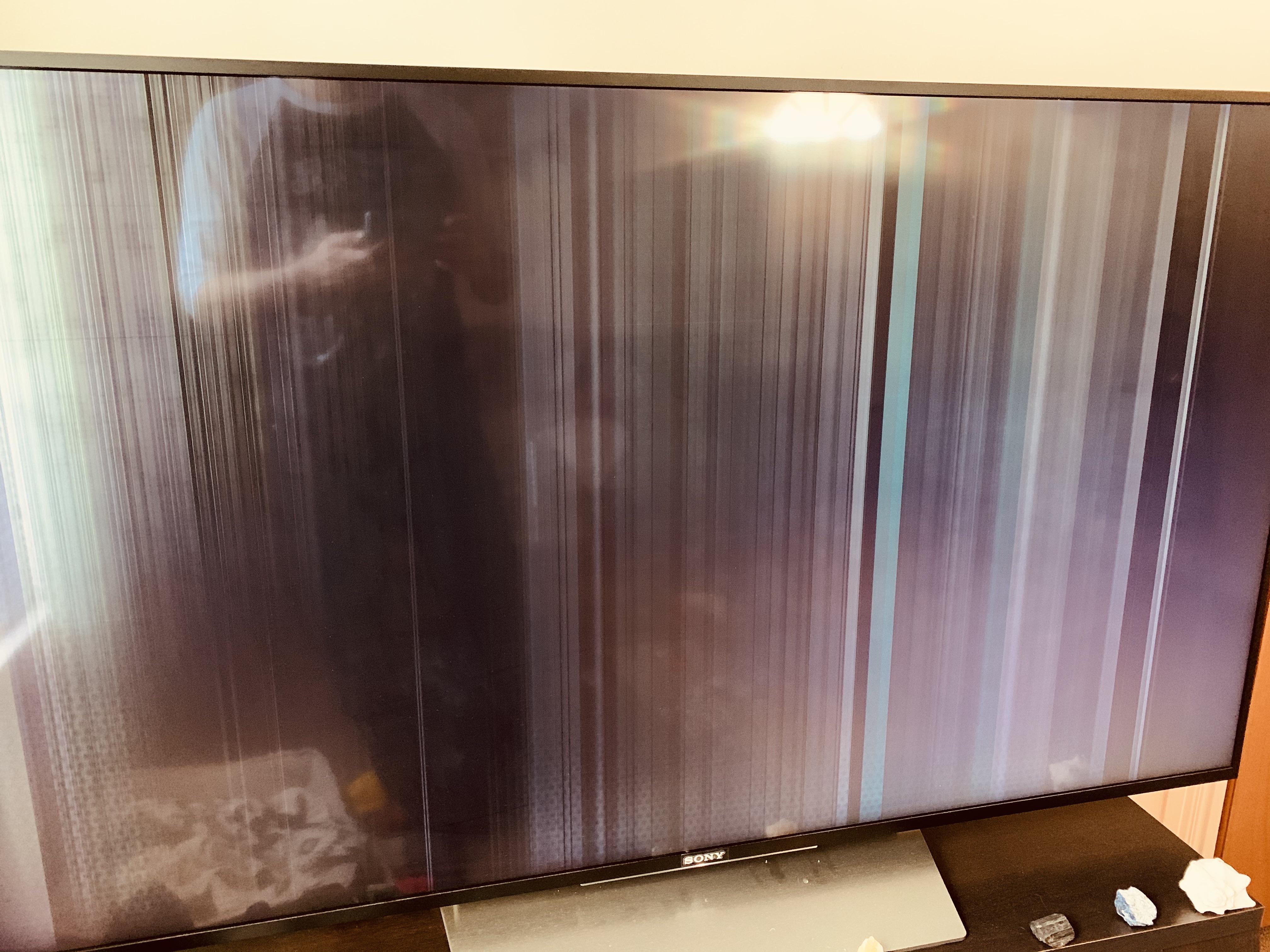 so this just happened to my sony xbr850d, worth fixing? : r/TVRepair