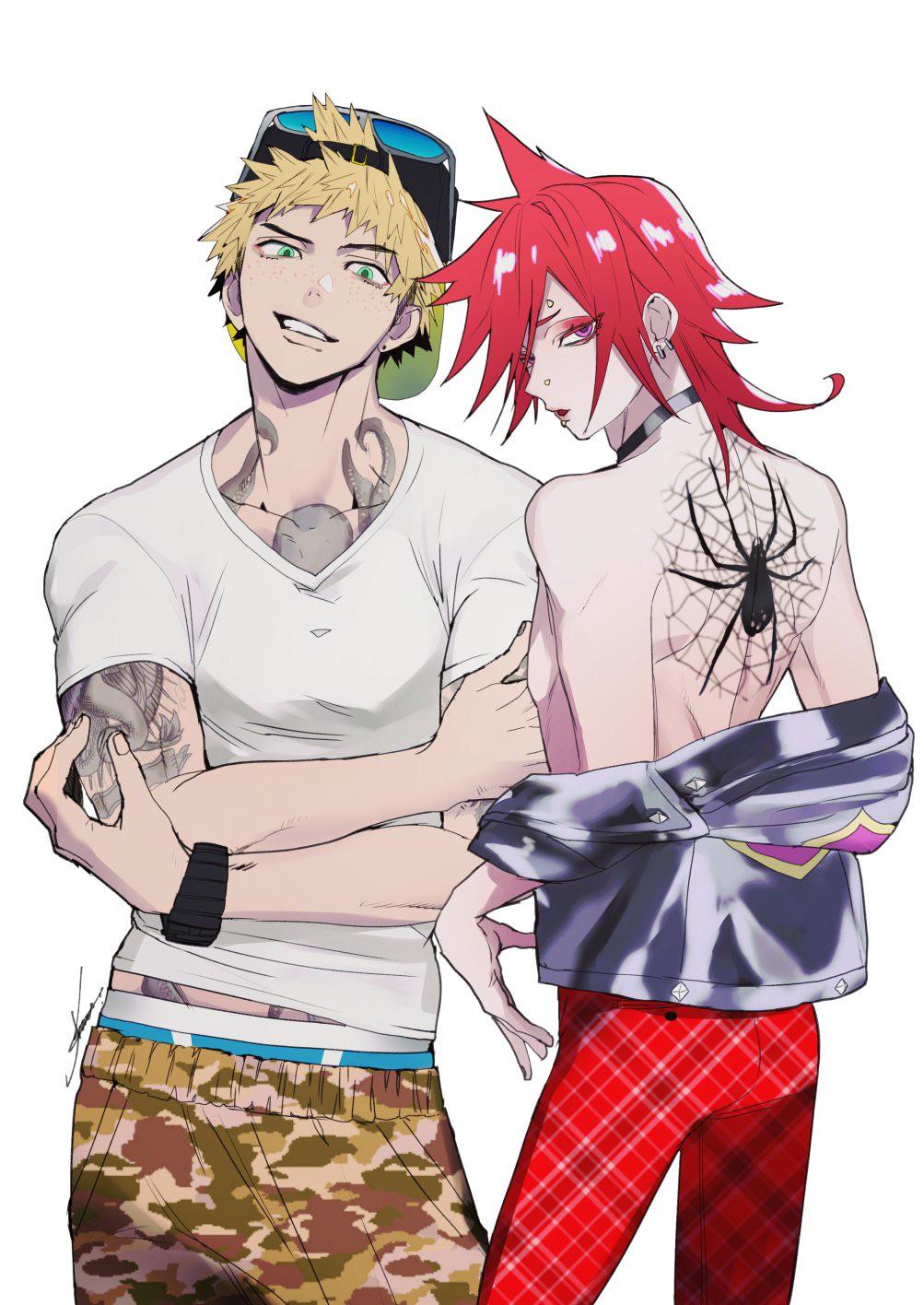 Flick and CJ [Animal Crossing] r/bishounen