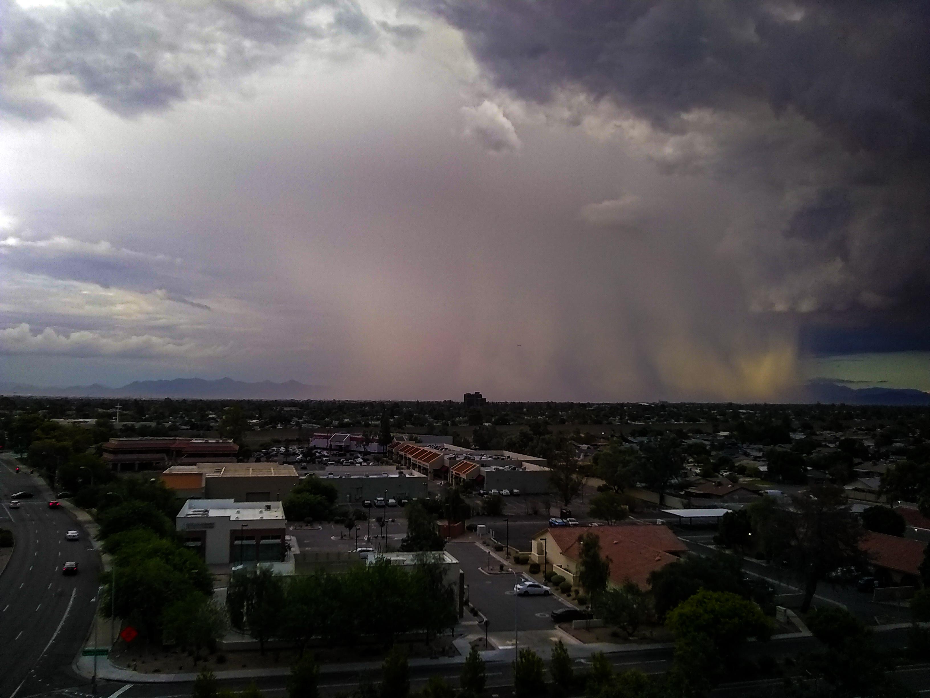 Monsoon in Scottsdale, AZ arizona