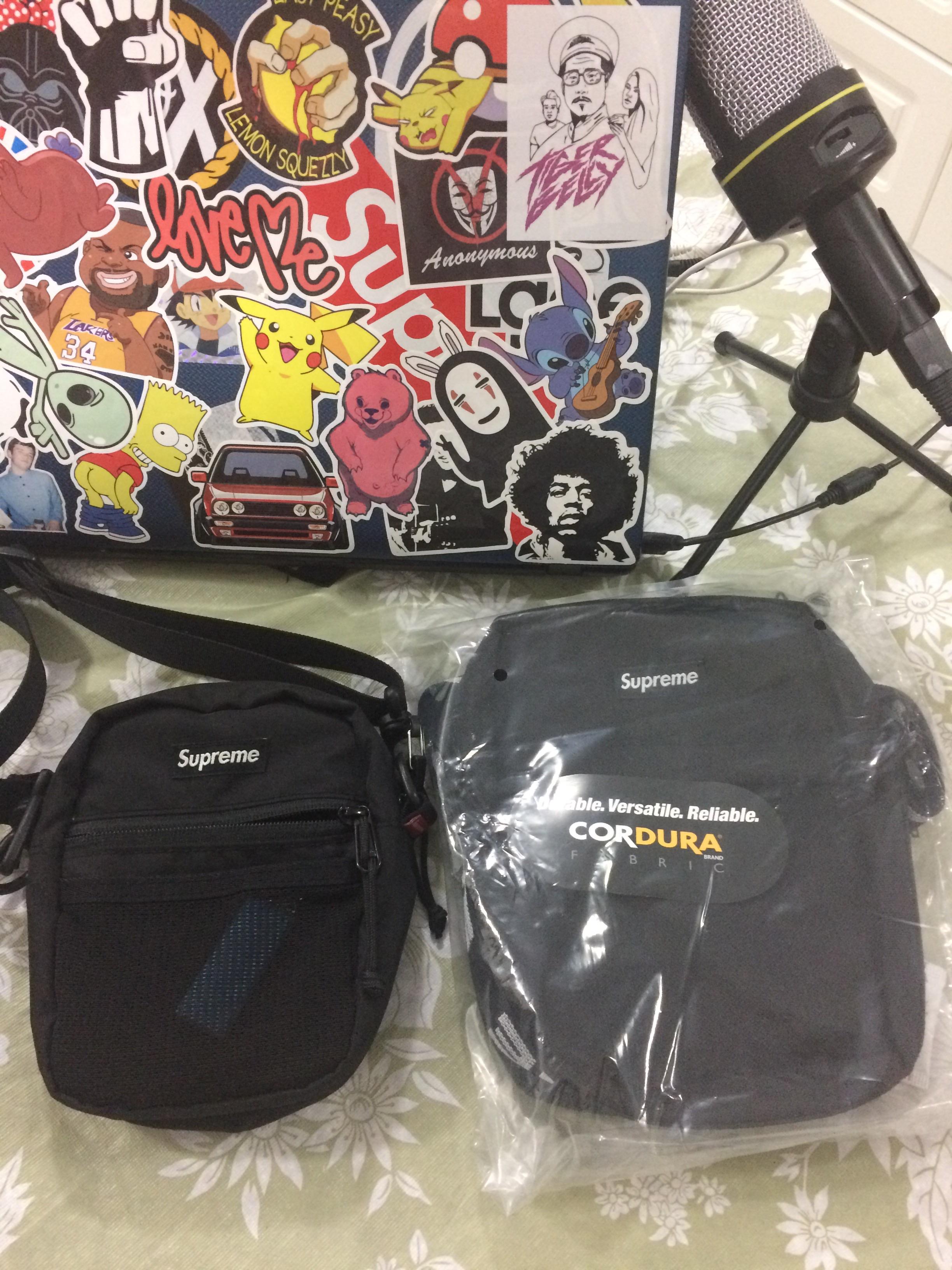 Shoulder bag size comparison r/supremeclothing