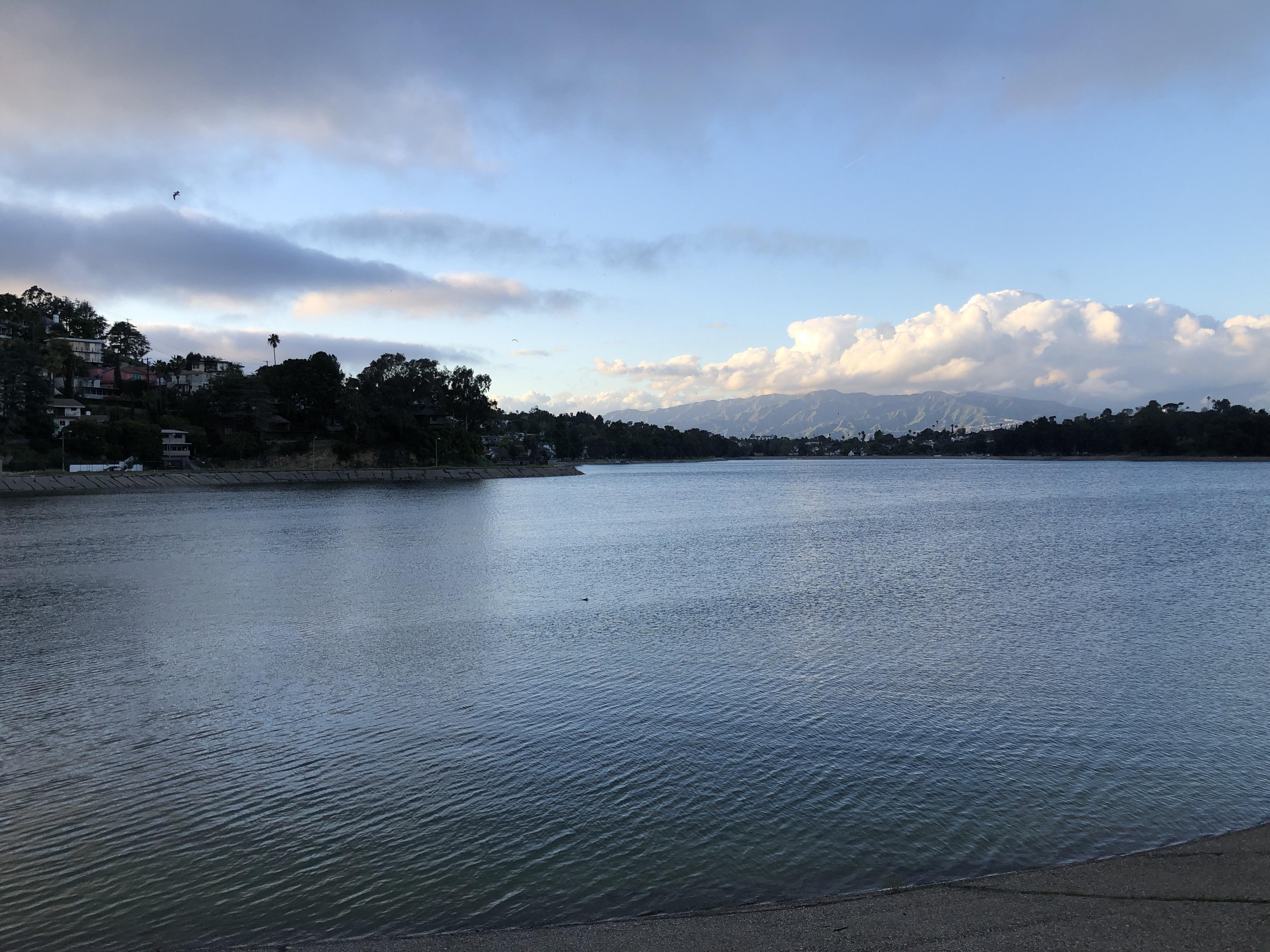Silver Lake reservoir. r/LosAngeles