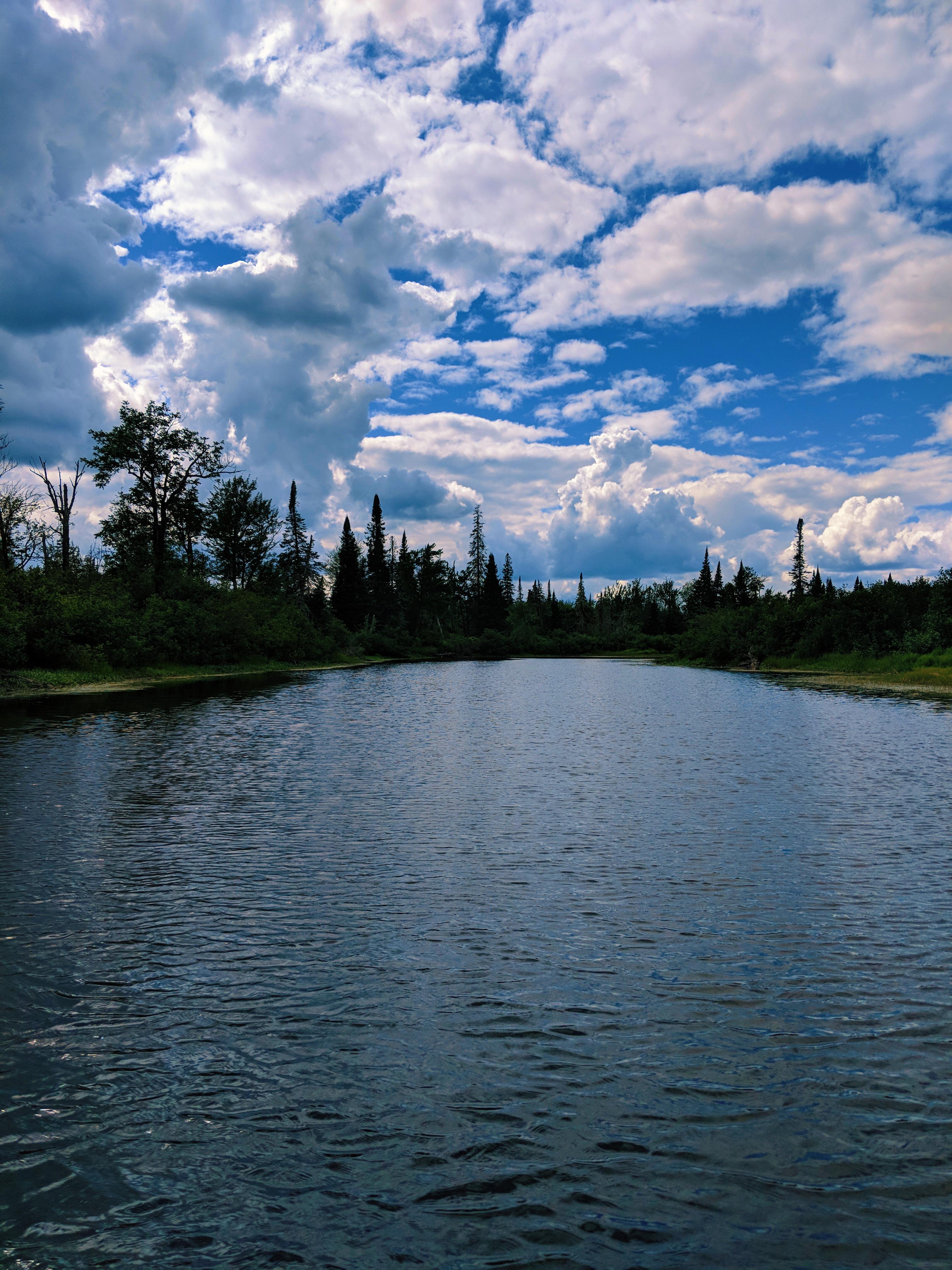 Fish River off of Portage Lake in Aroostook County r/Maine