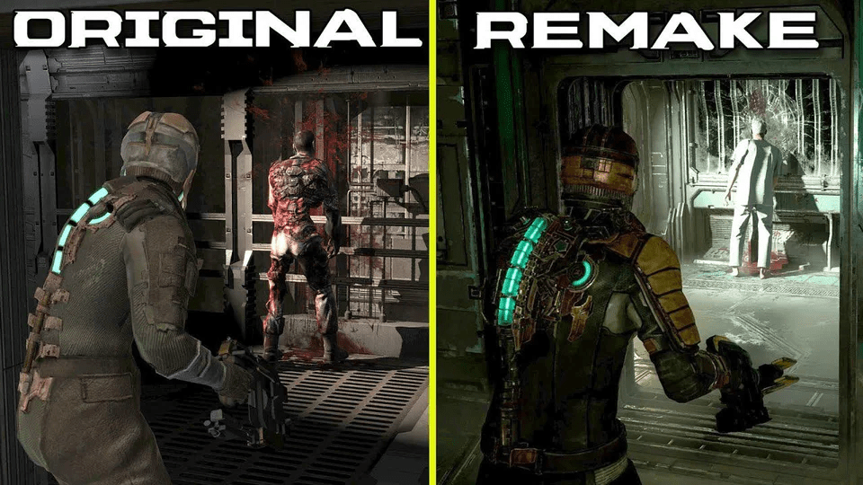 Dead Space Remake vs Original graphics comparison r/g2a