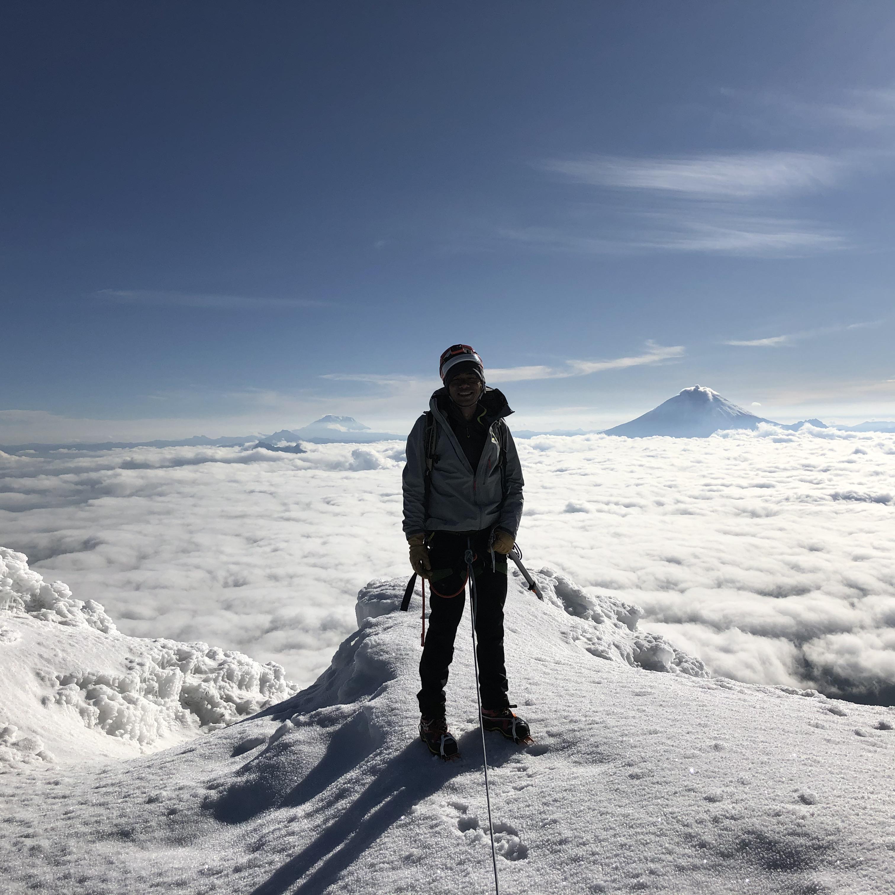 Iliniza Sur. Great introduction to high altitude climbing. Took 23