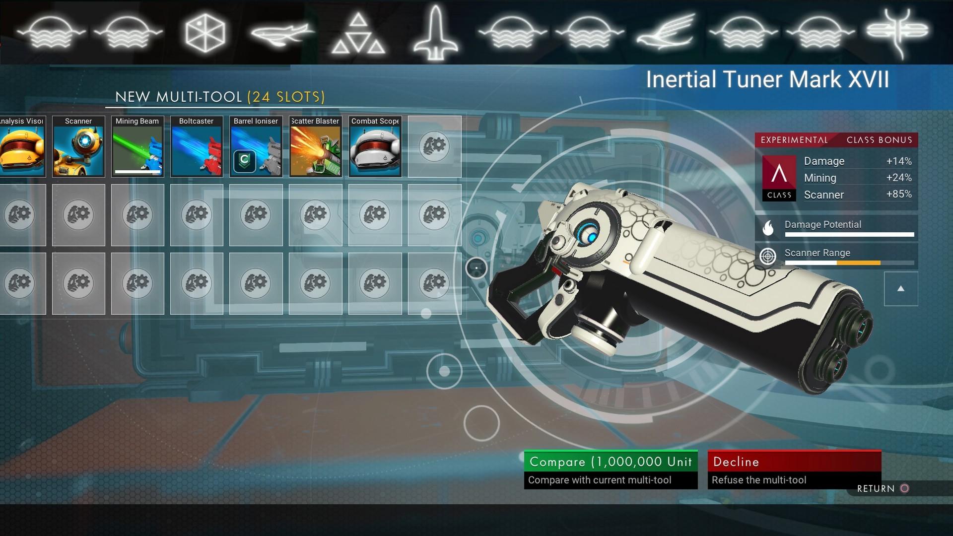 Experimental MultiTool Rifle [Aclass 24 slot] 15 Ogtialabi Galaxy