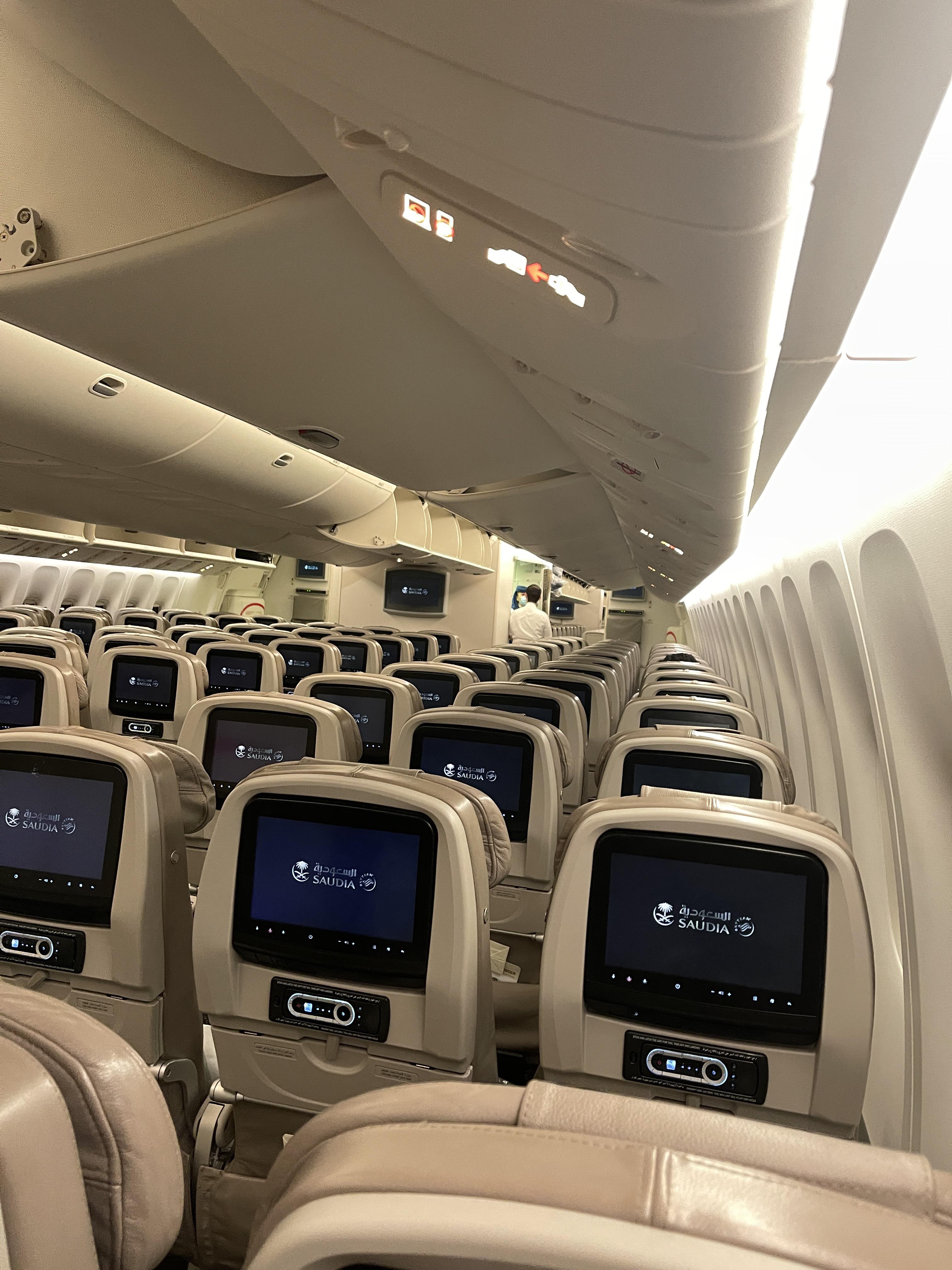 Saudi Arabian Airlines First Class Seats