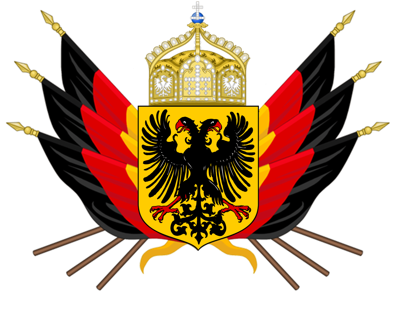 Coat of Arms for an alternate German Empire r/heraldry