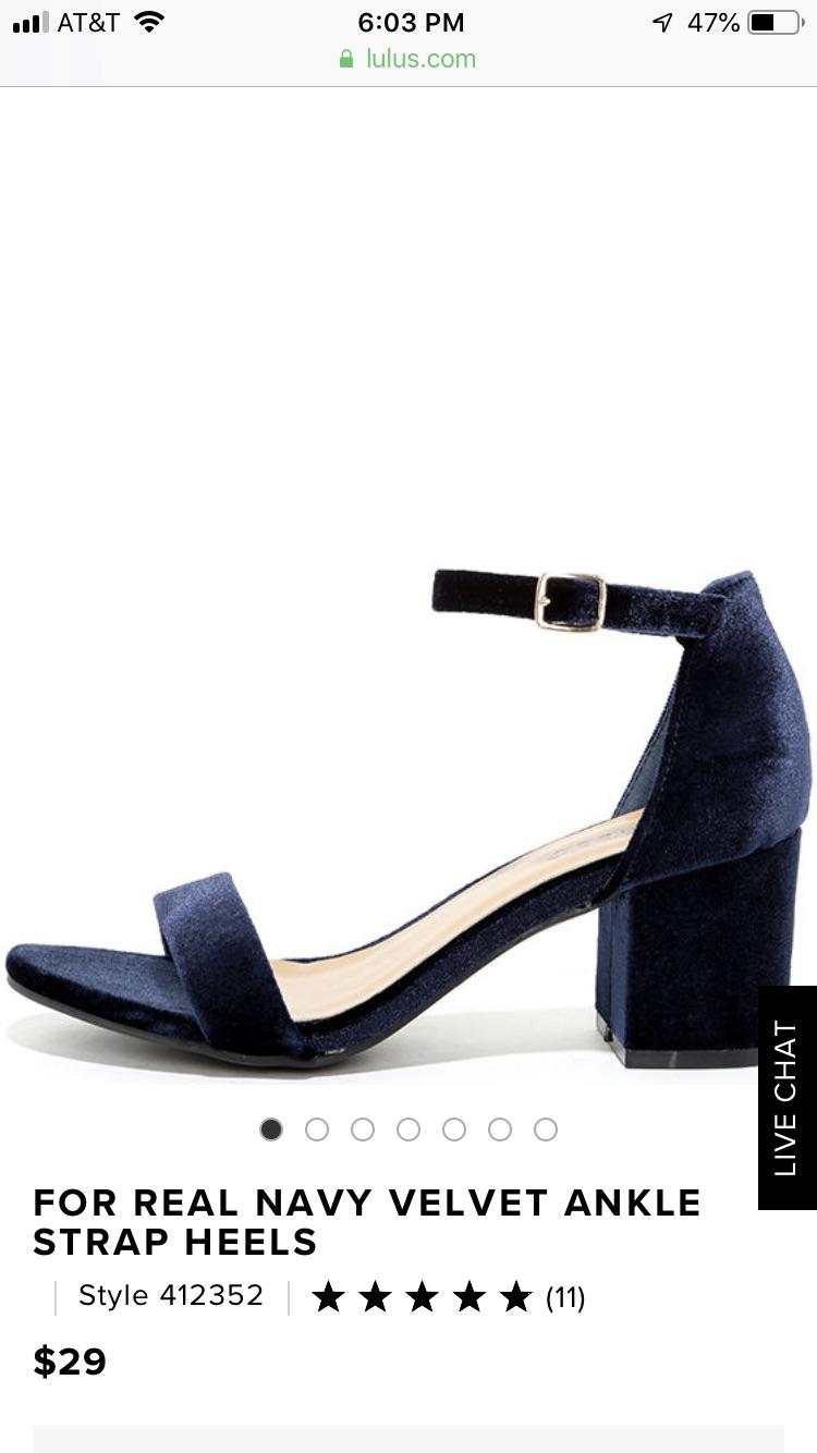 My dream shoe from lulus is out of stock! Going crazy looking for navy