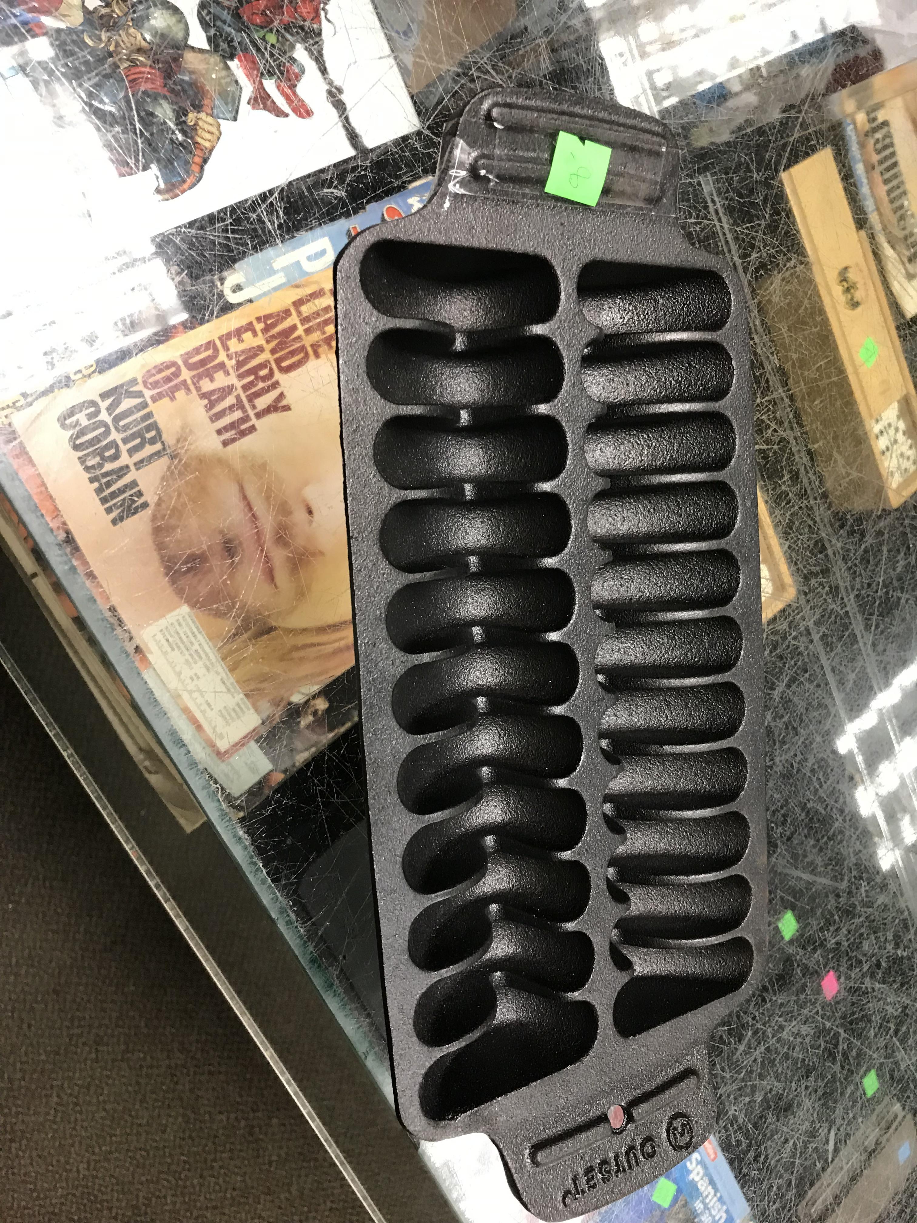 Found this cast iron in a thrift store in Virginia, what is cooked in