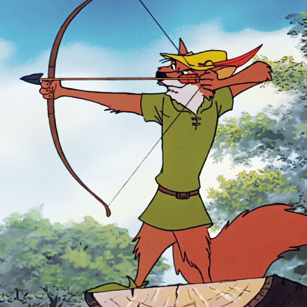 I was talking about Robin Hood and i just realised how he aims kinda