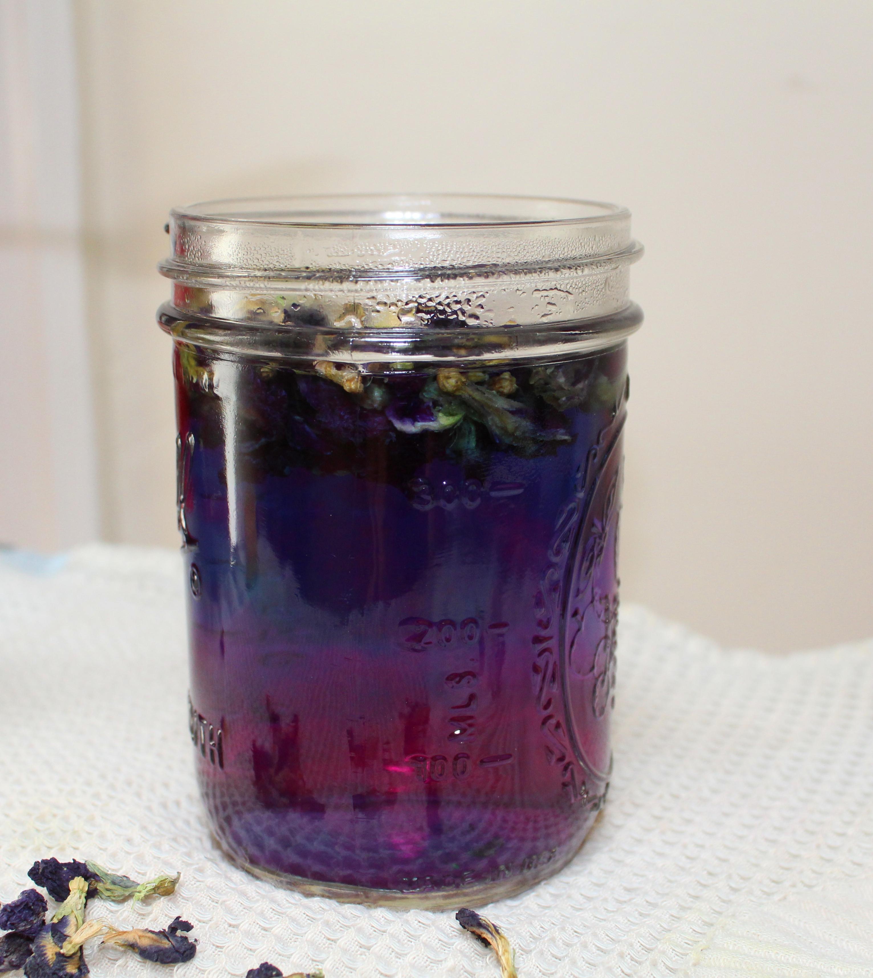 Finally Tried Some Butterfly Pea Tea!! The color change was amazing