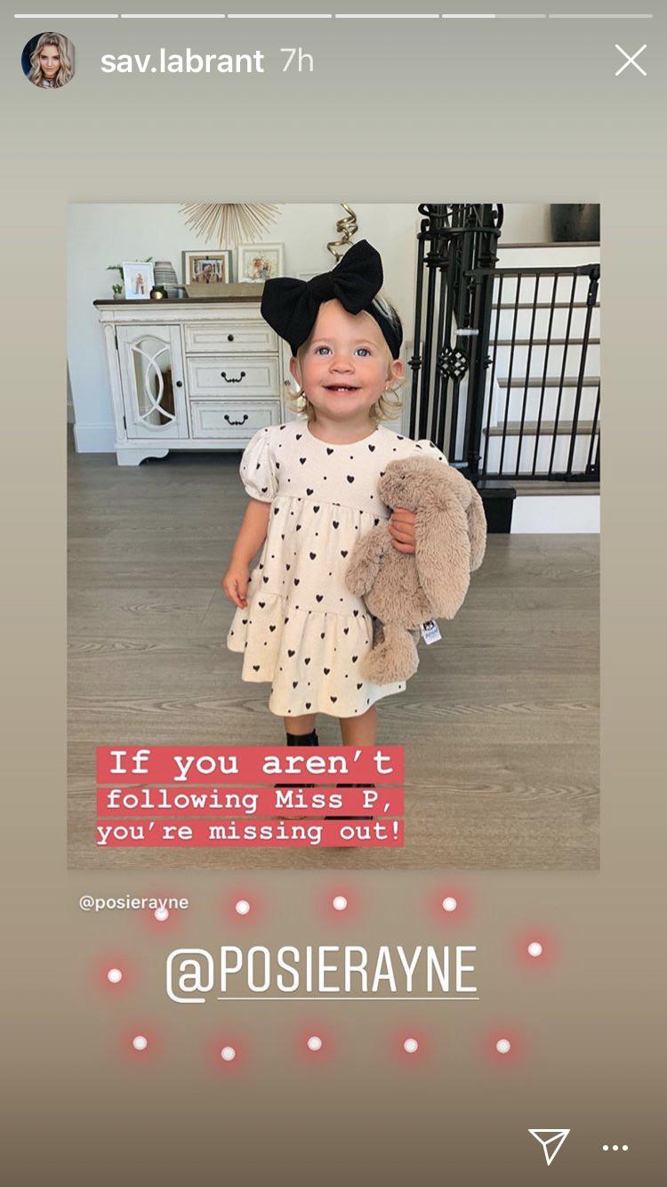 Sav is shouting out Posie & Ev’s IGs. And the exploitation continues