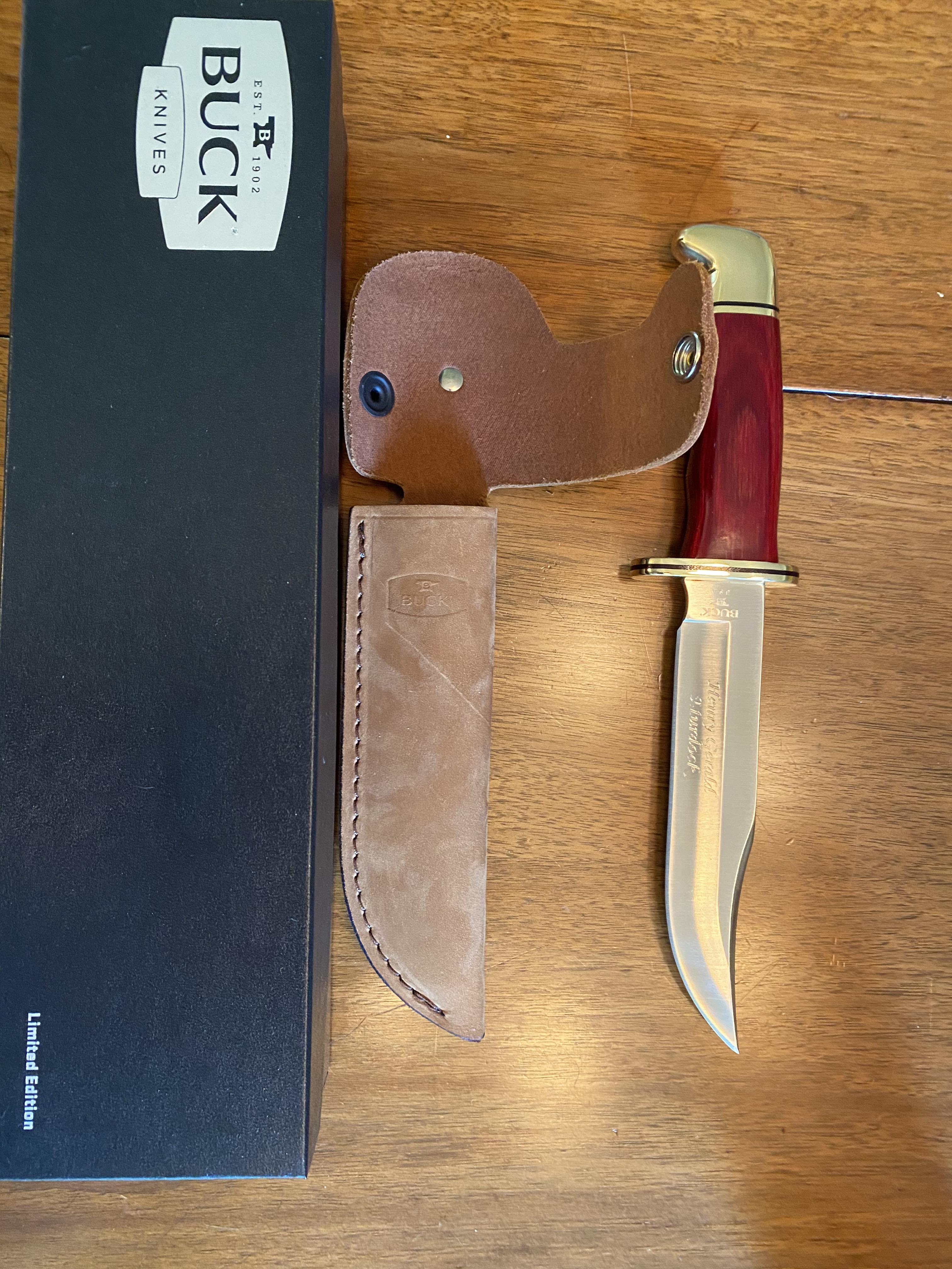 First knife Buck 119 Special r/knives