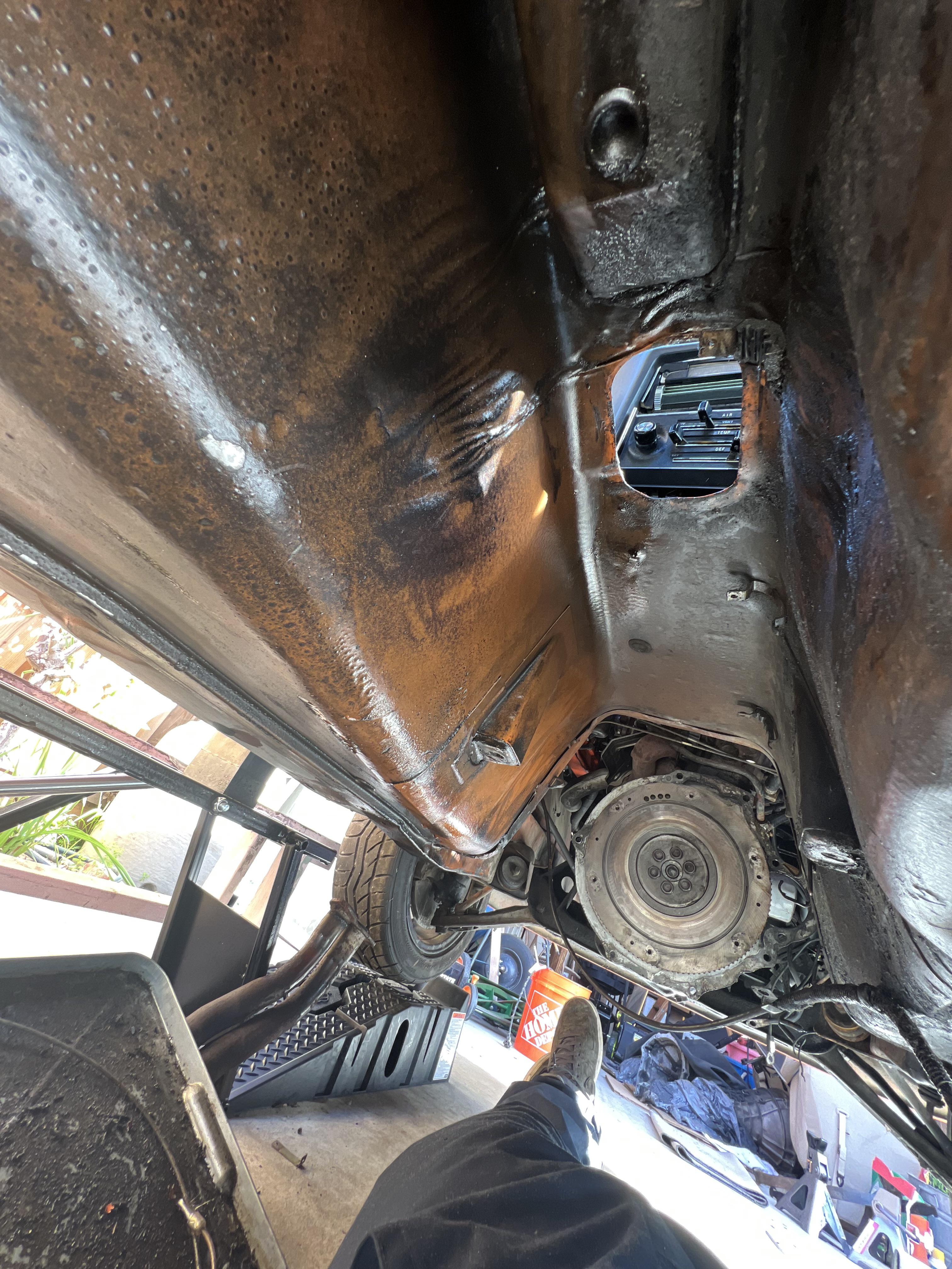 Should I strip this down to bare metal and then undercoat it? Or do