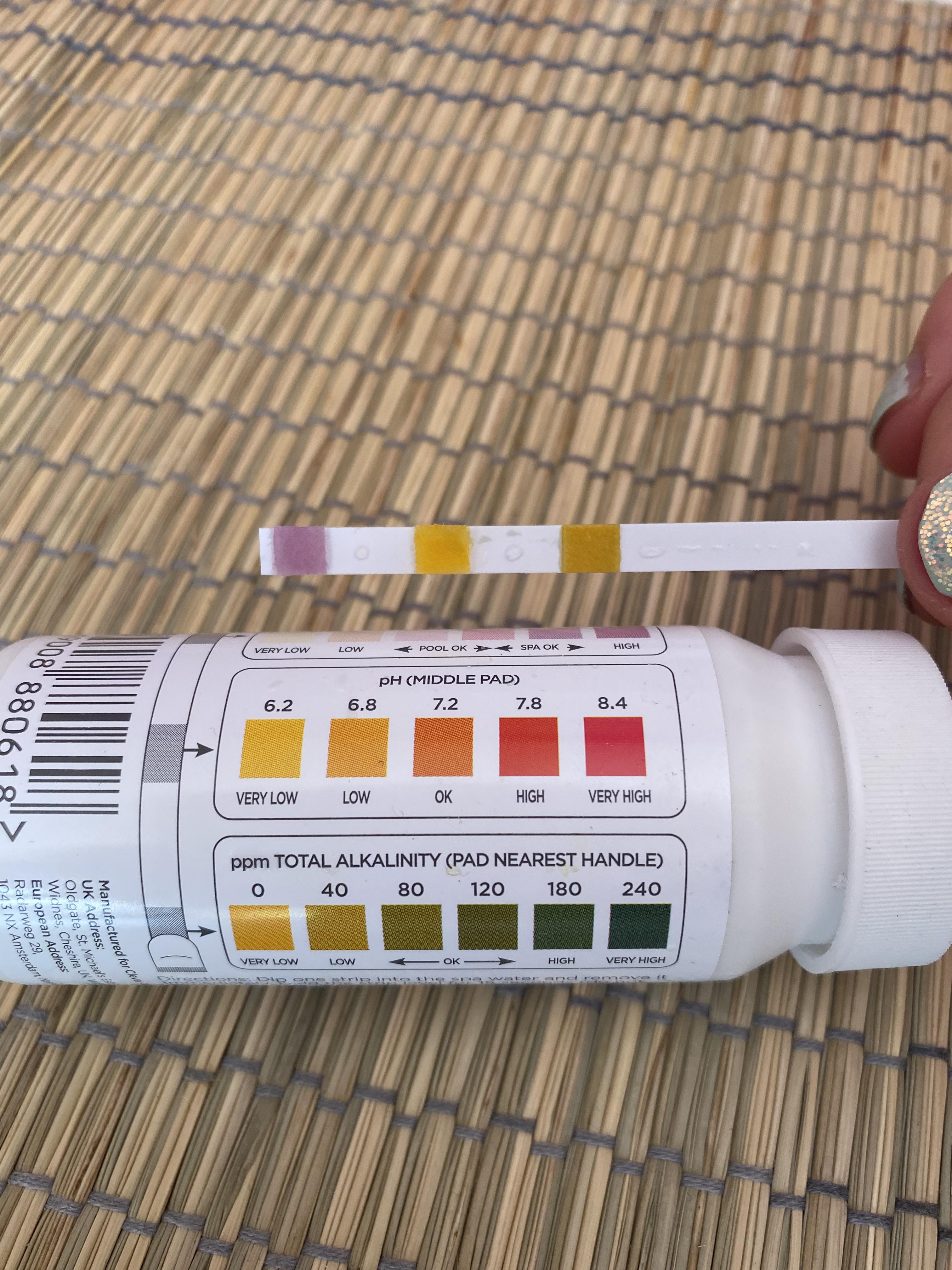 Hot tub chemicals how can the pH be low but also the total alkalinity