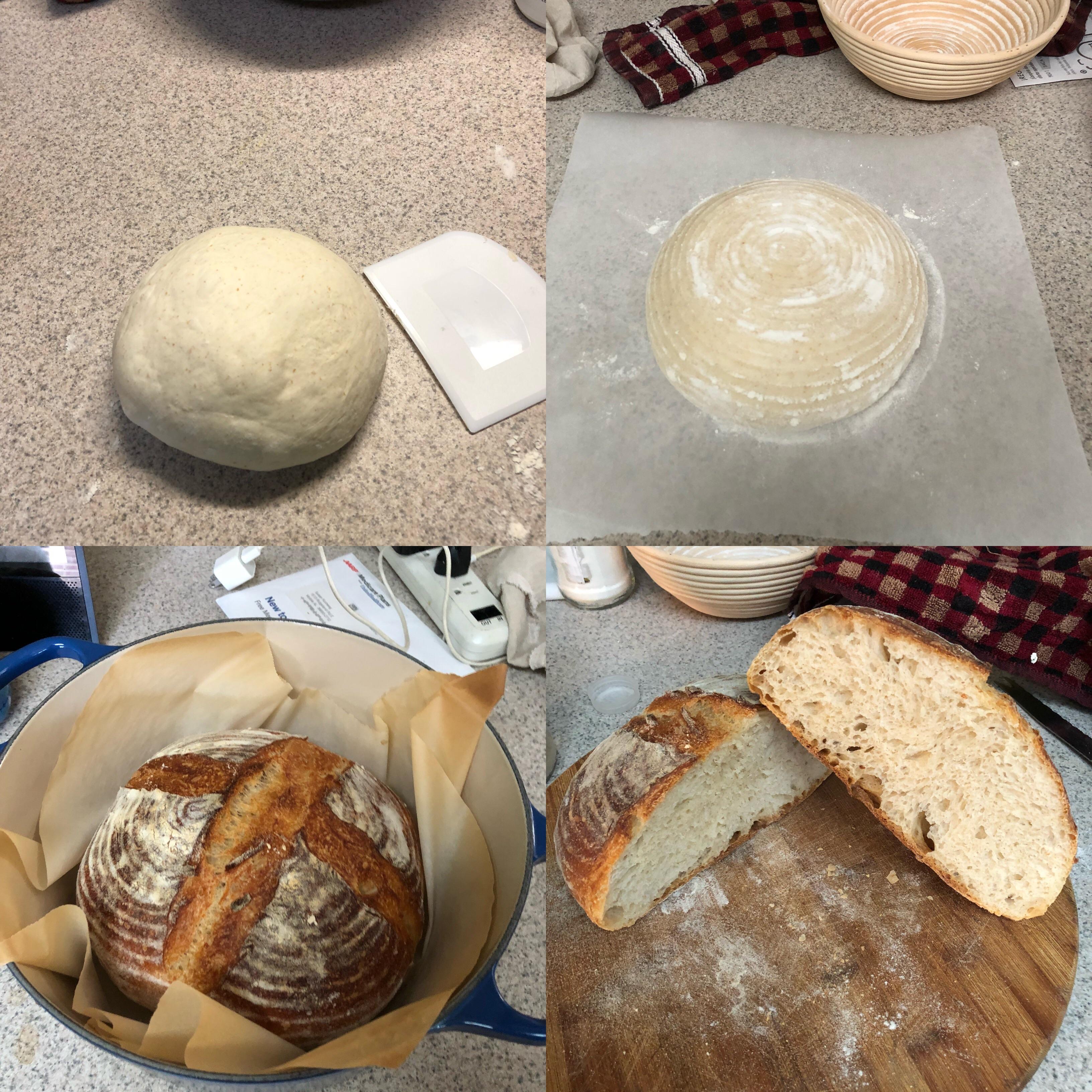 First sourdough bread! r/Breadit
