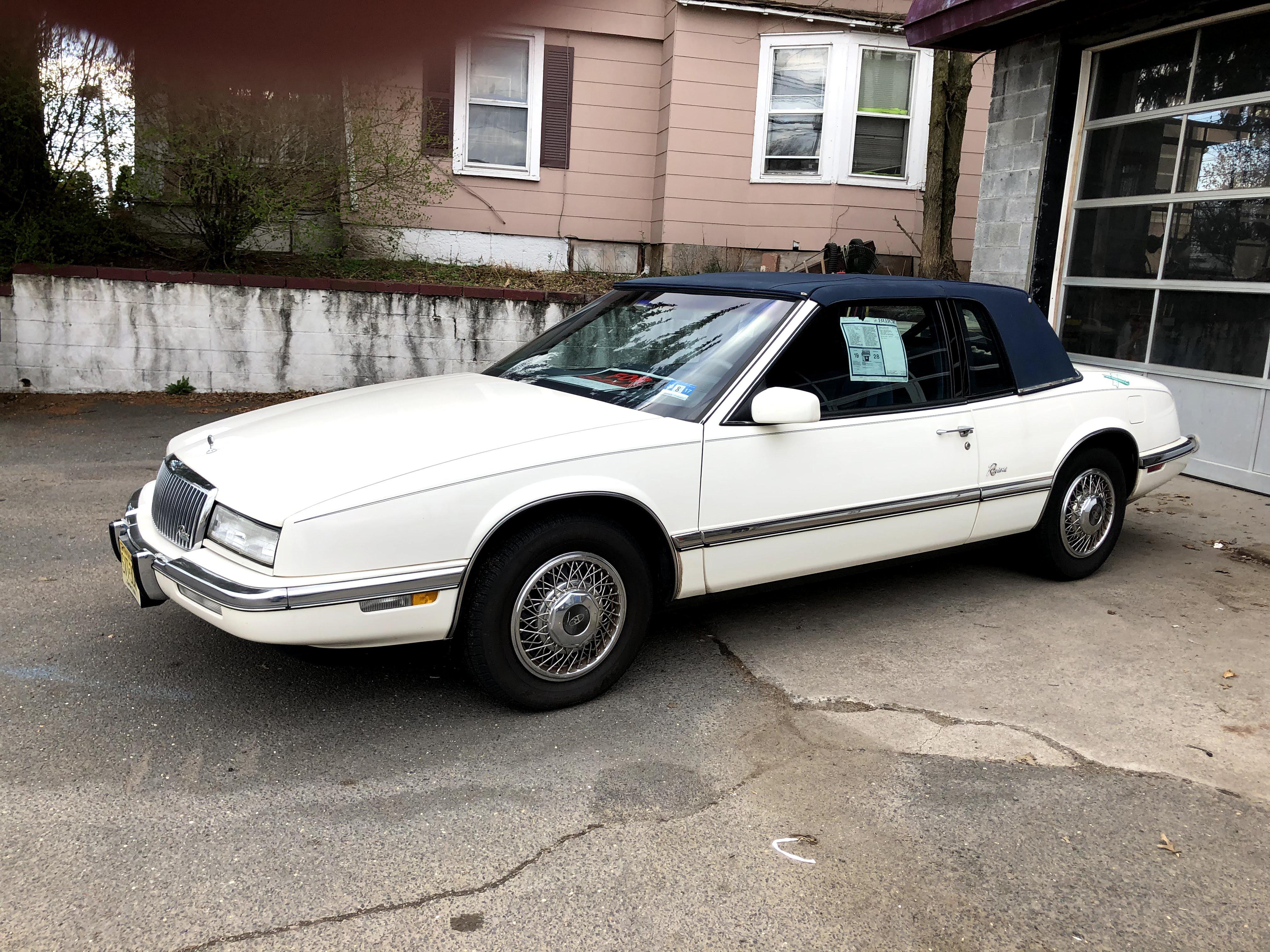 Just Saw This For Sale in Town, 1989 Buick Riviera Convertible