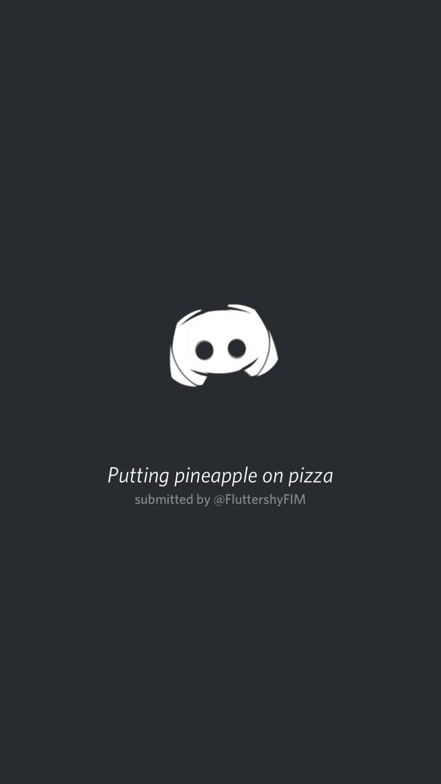 A Knight among the Discord. Pizza bless. r/KnightsOfPineapple