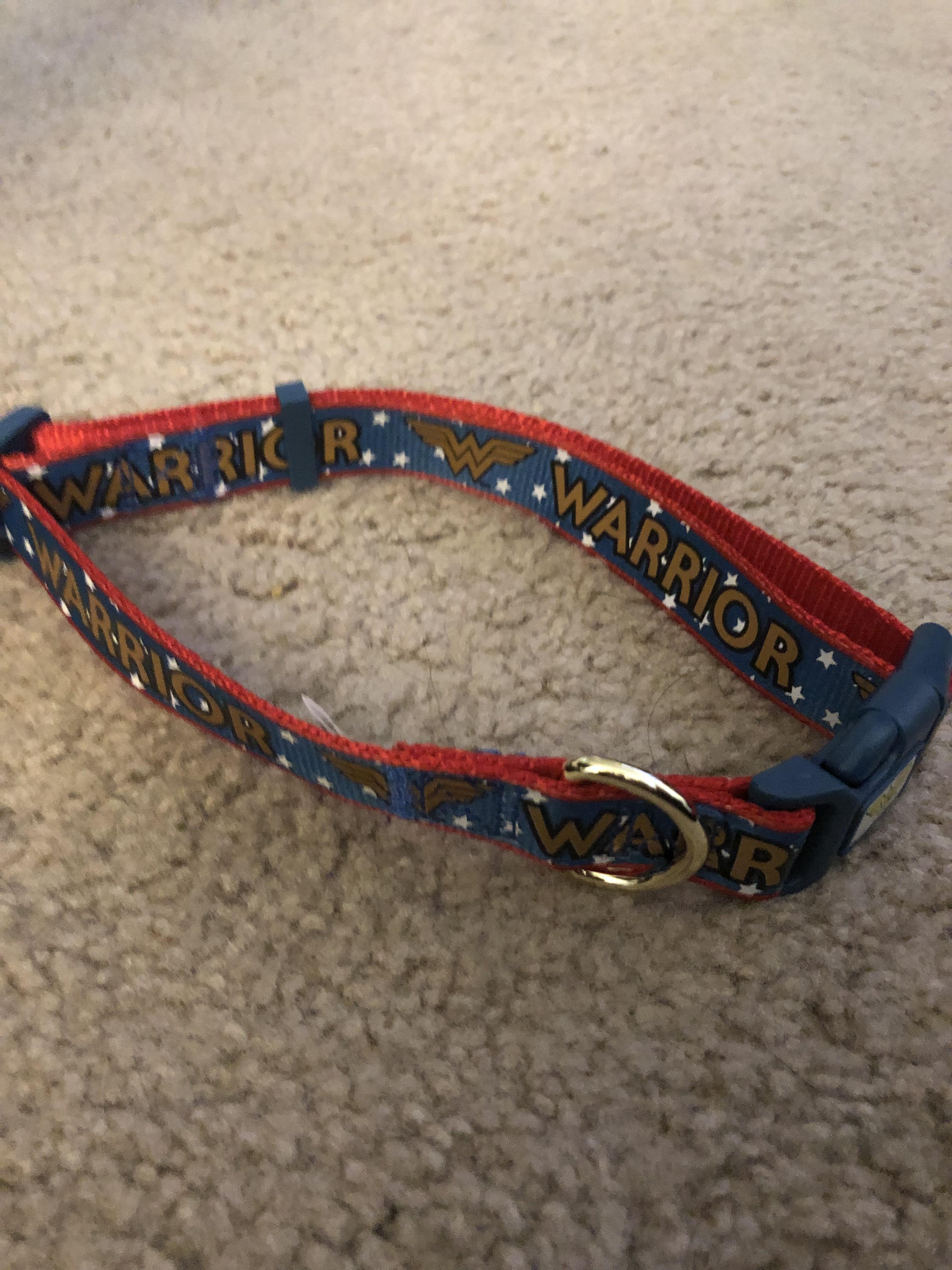 WW DOG COLLAR!!! FOR THE GOODEST WARRIOR DOGE!!! r/WonderWoman