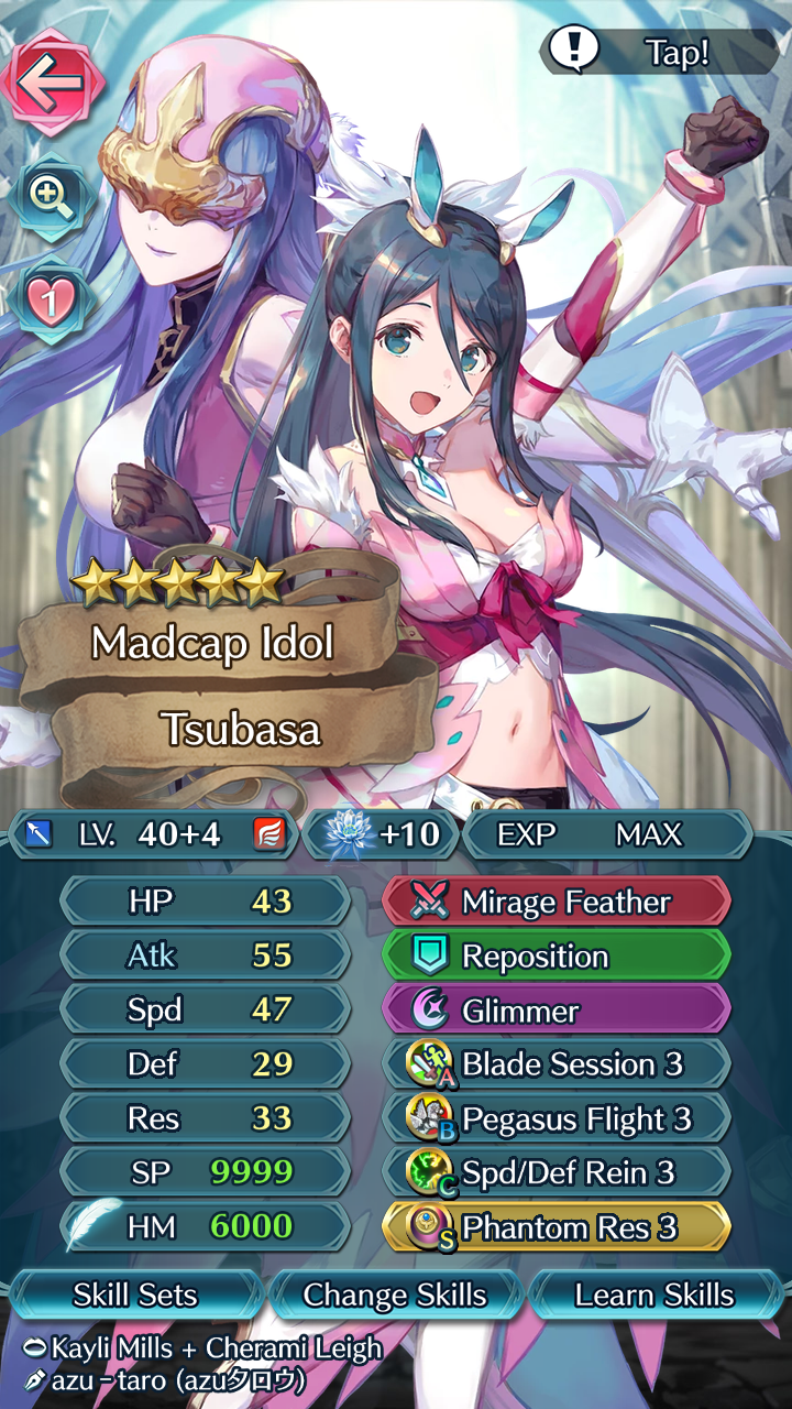 Thoughts on this Tsubasa build? FireEmblemHeroes