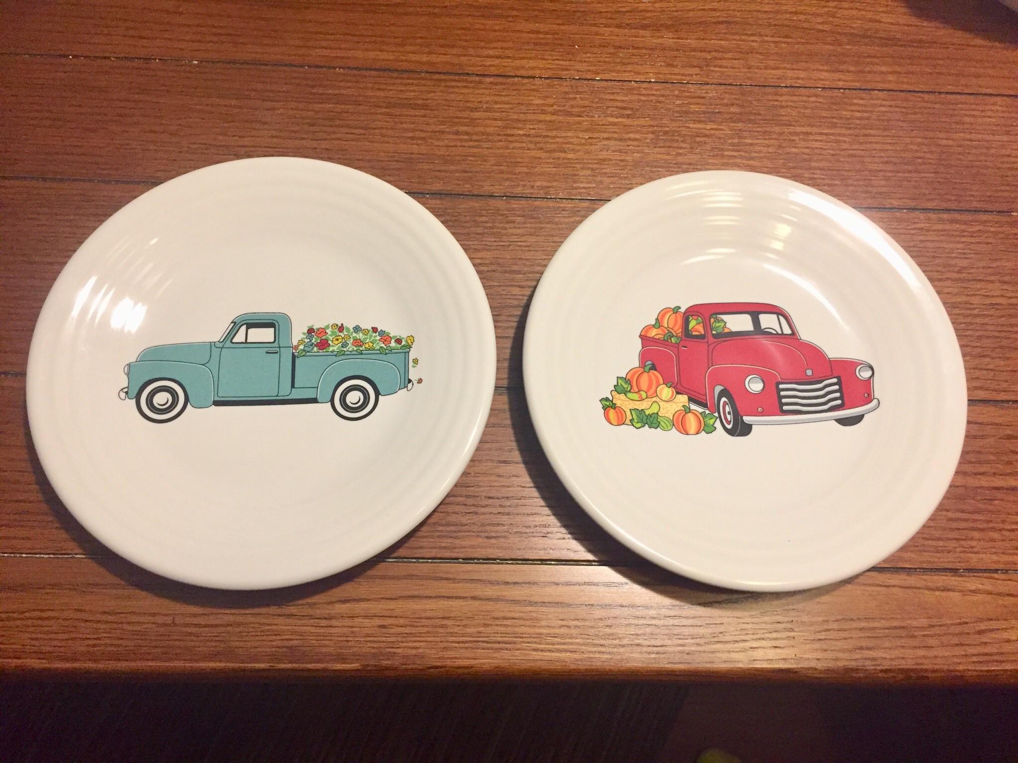Got these cute fiesta plates at Belk (southern department store) while