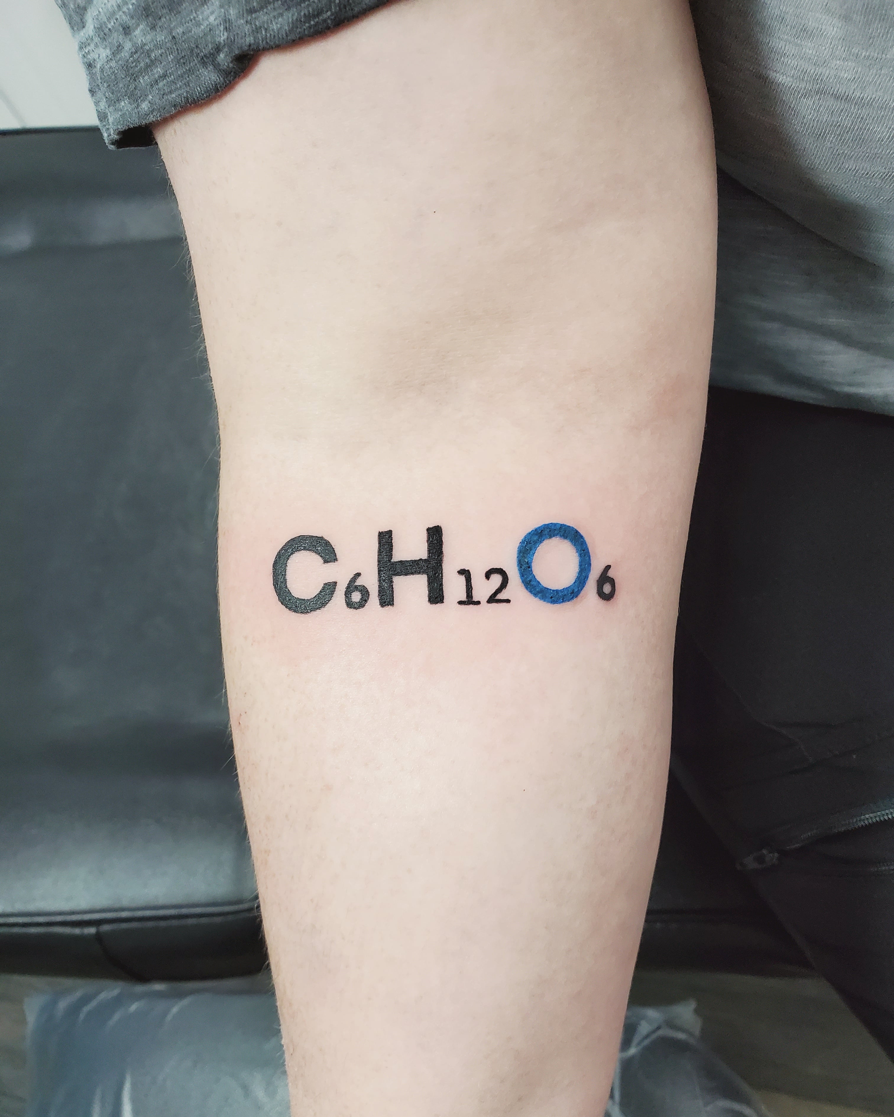 First ink with color for T1D awareness month. How come color ink hurts