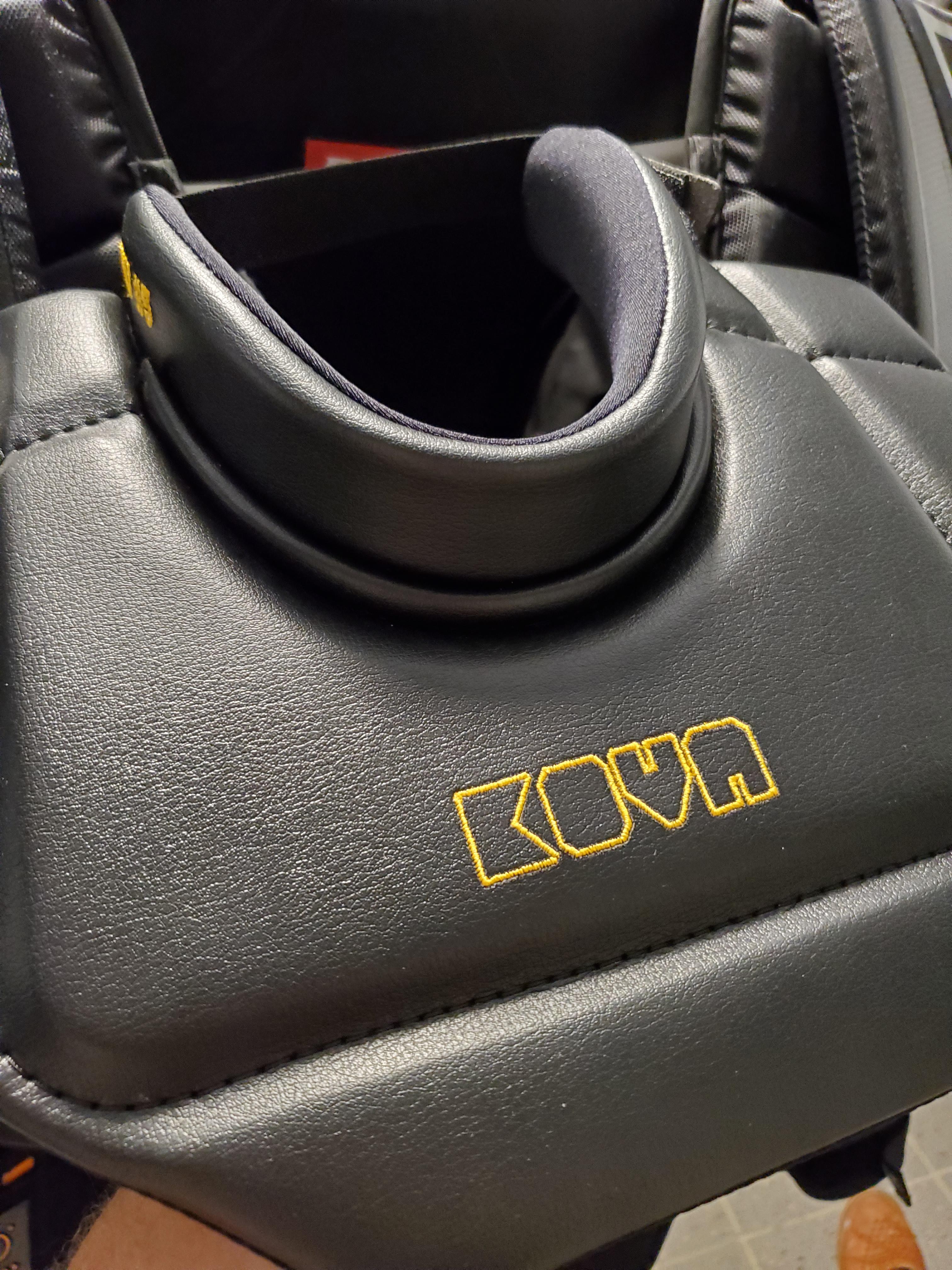 Solid neck guard by Kova! r/hockeygoalies