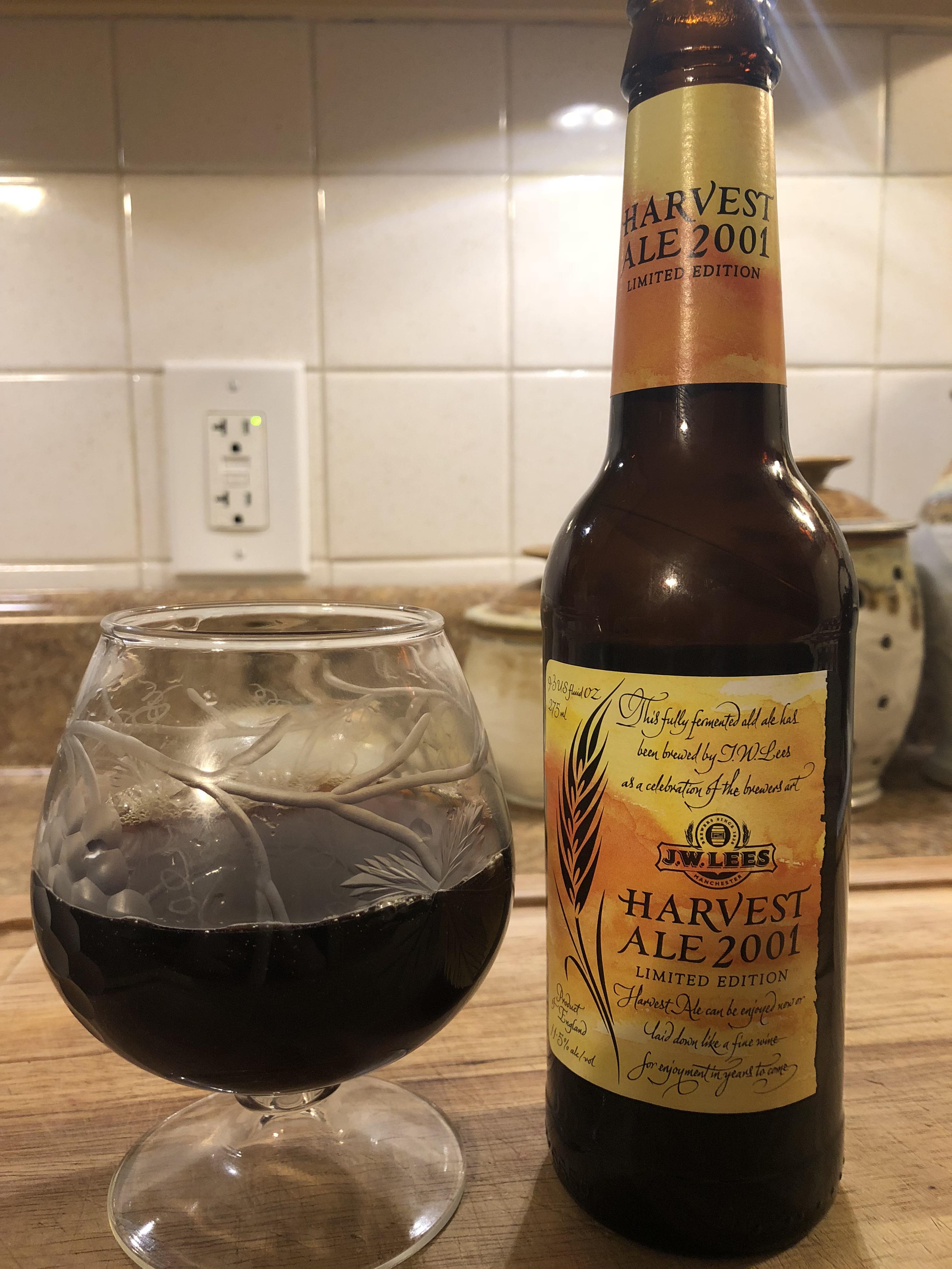 The oldest beer I’ve ever drank. 2001 JW Lees Harvest Ale. Tastes of